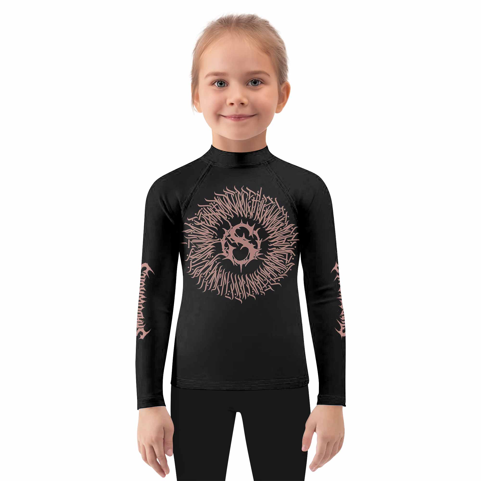 Dark Anointed Kids Rash Guard