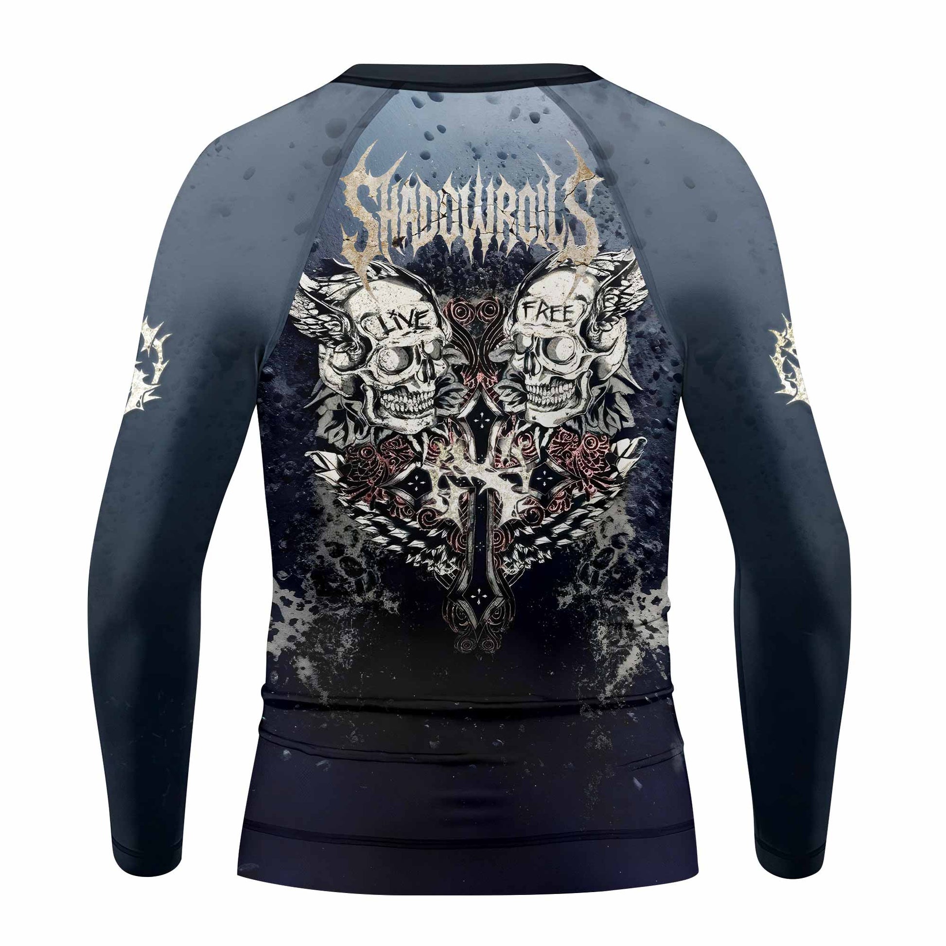 Live Free Warrior Kids Rash Guard