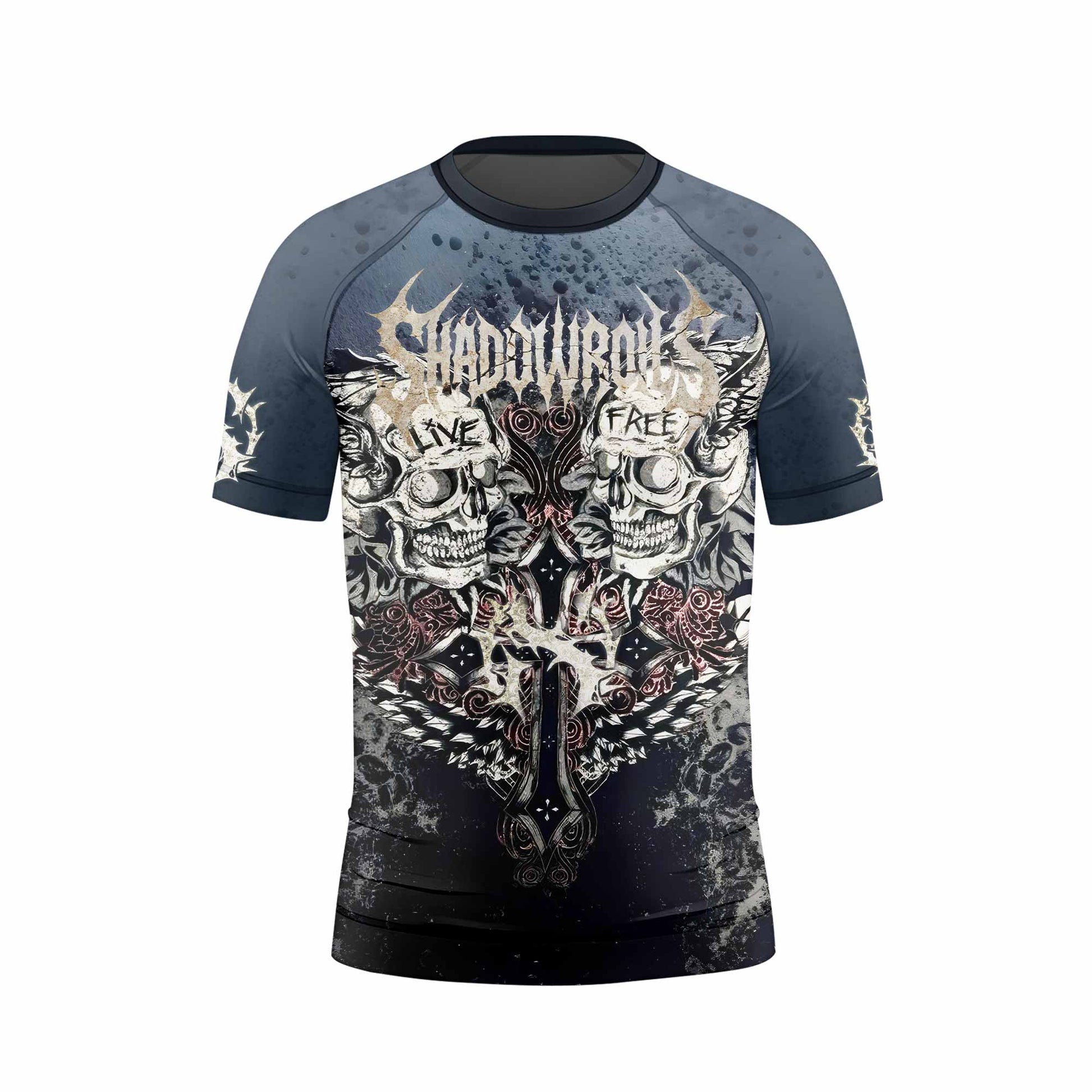 Live Free Warrior Kids Rash Guard