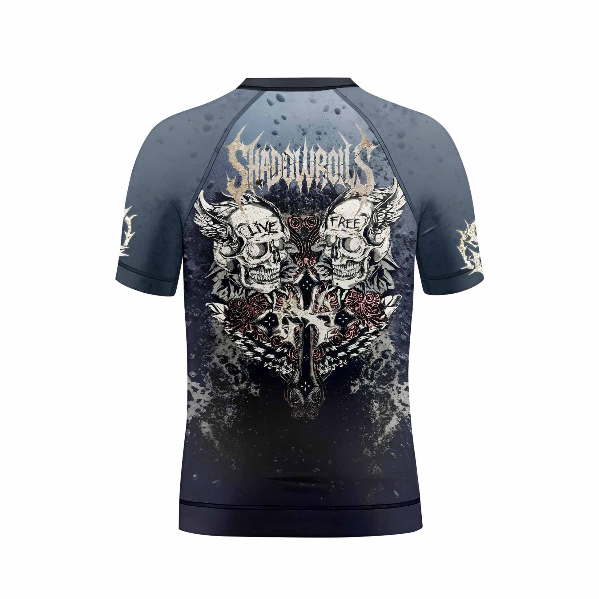 Live Free Warrior Kids Rash Guard