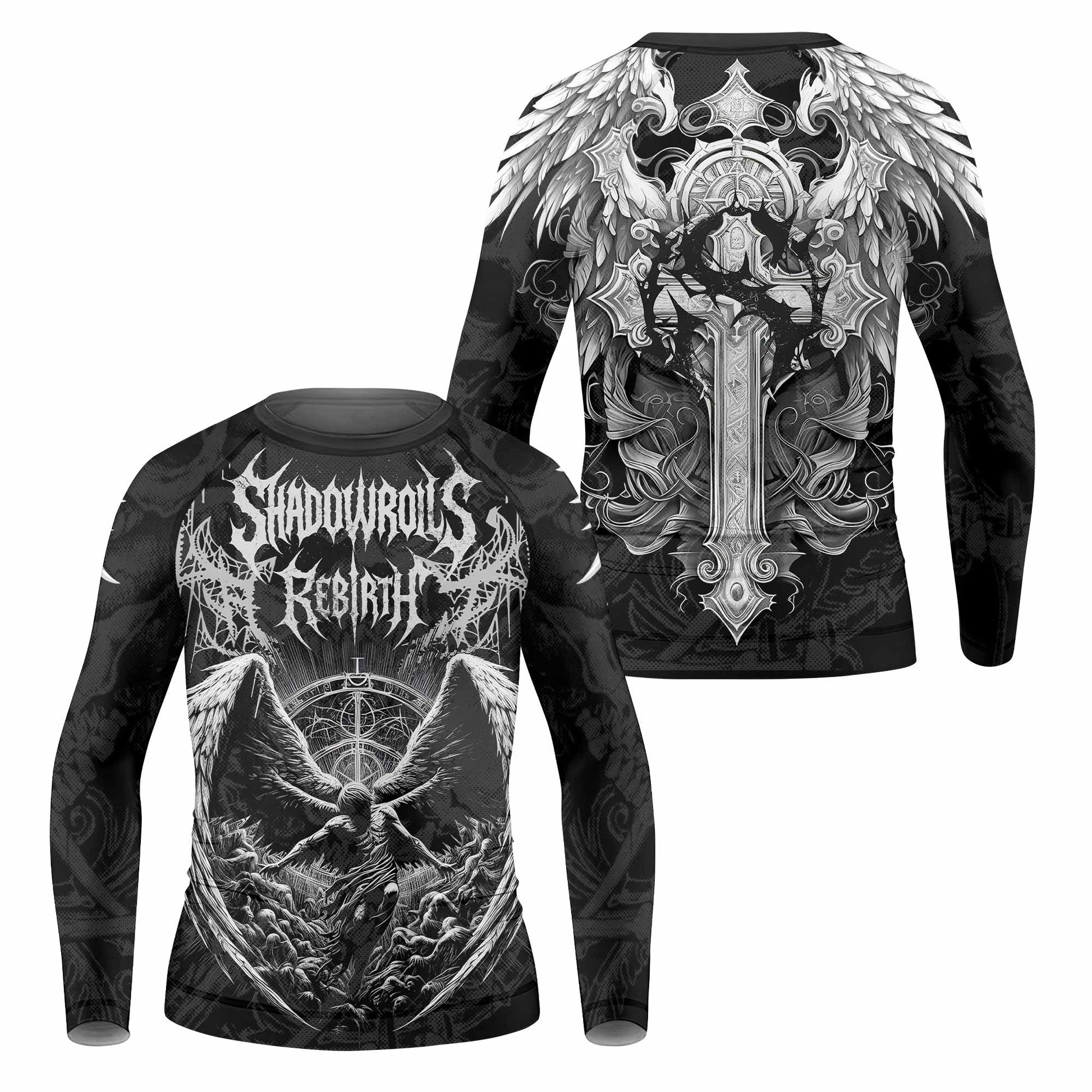 Rebirth of the Fallen Kids Rash Guard