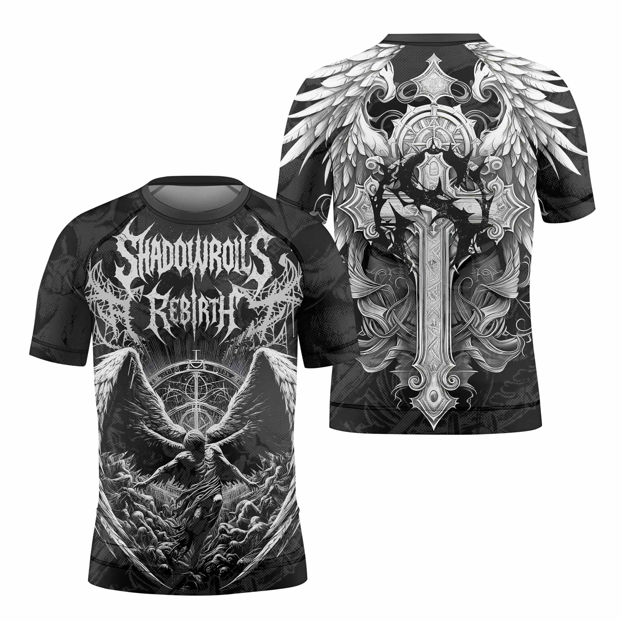 Rebirth of the Fallen Kids Rash Guard