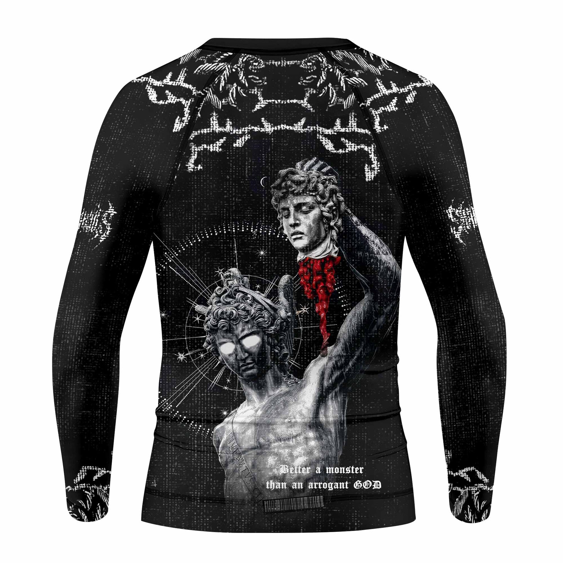 The Monster of Perseus Kids Rash Guard