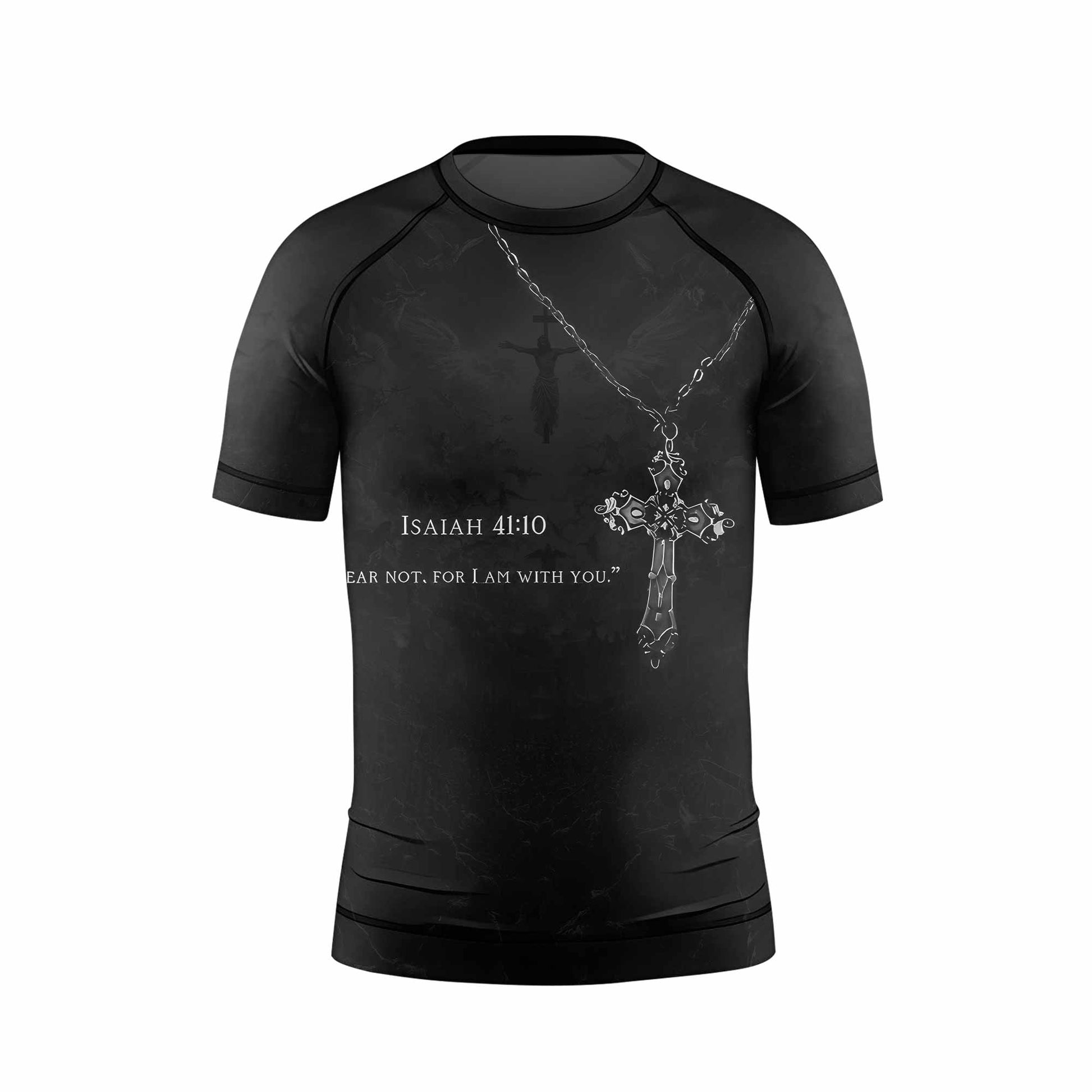 Isaiah 41:10 Fear Not Kids Rash Guard