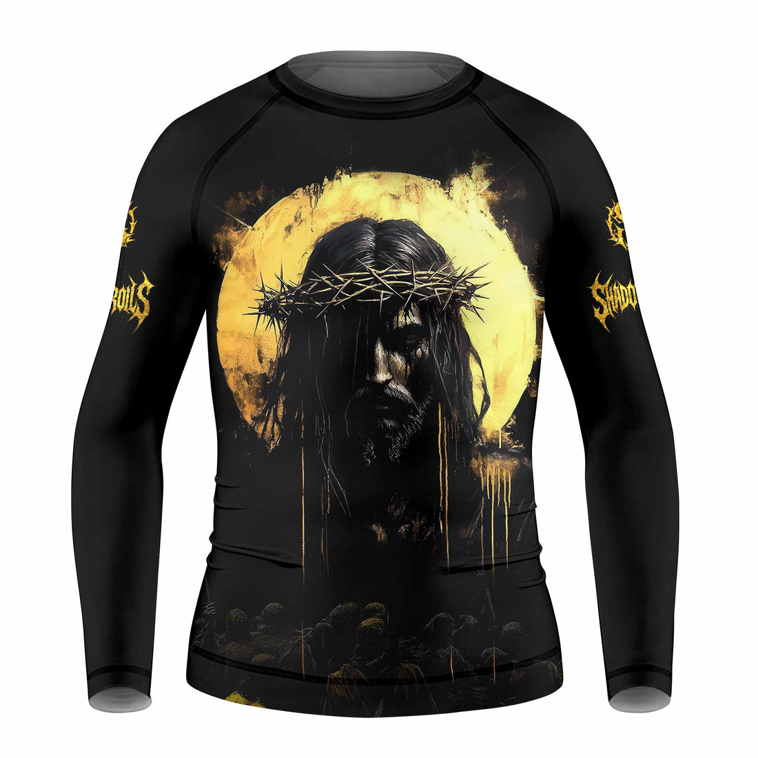 Psalm 23:4 No Evil Shall I Fear Kids Rash Guard