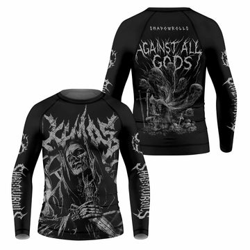 Against All Gods Kids Rash Guard