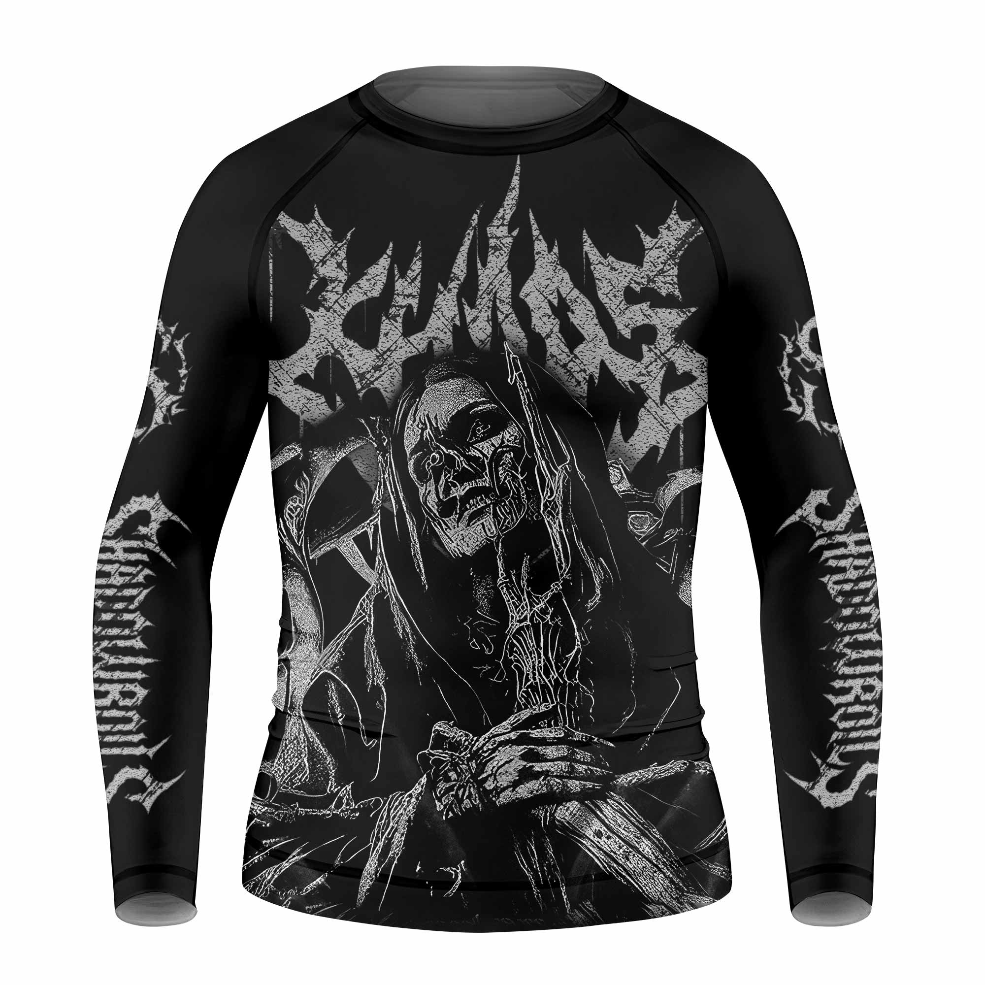 Against All Gods Kids Rash Guard