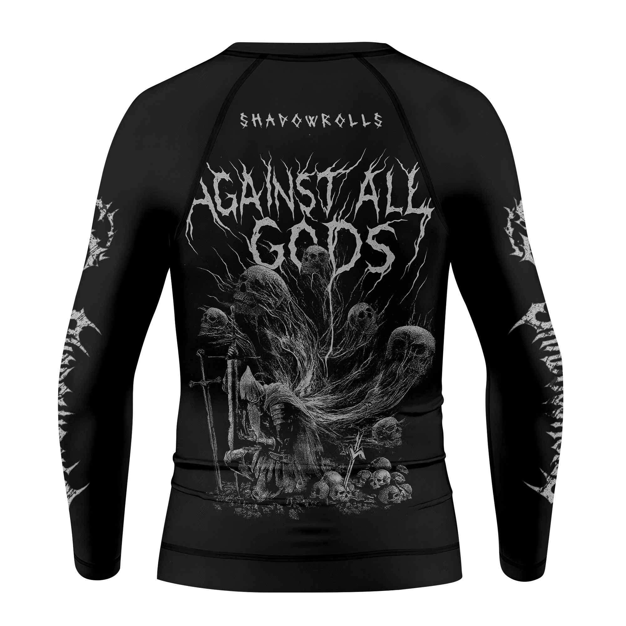 Against All Gods Kids Rash Guard