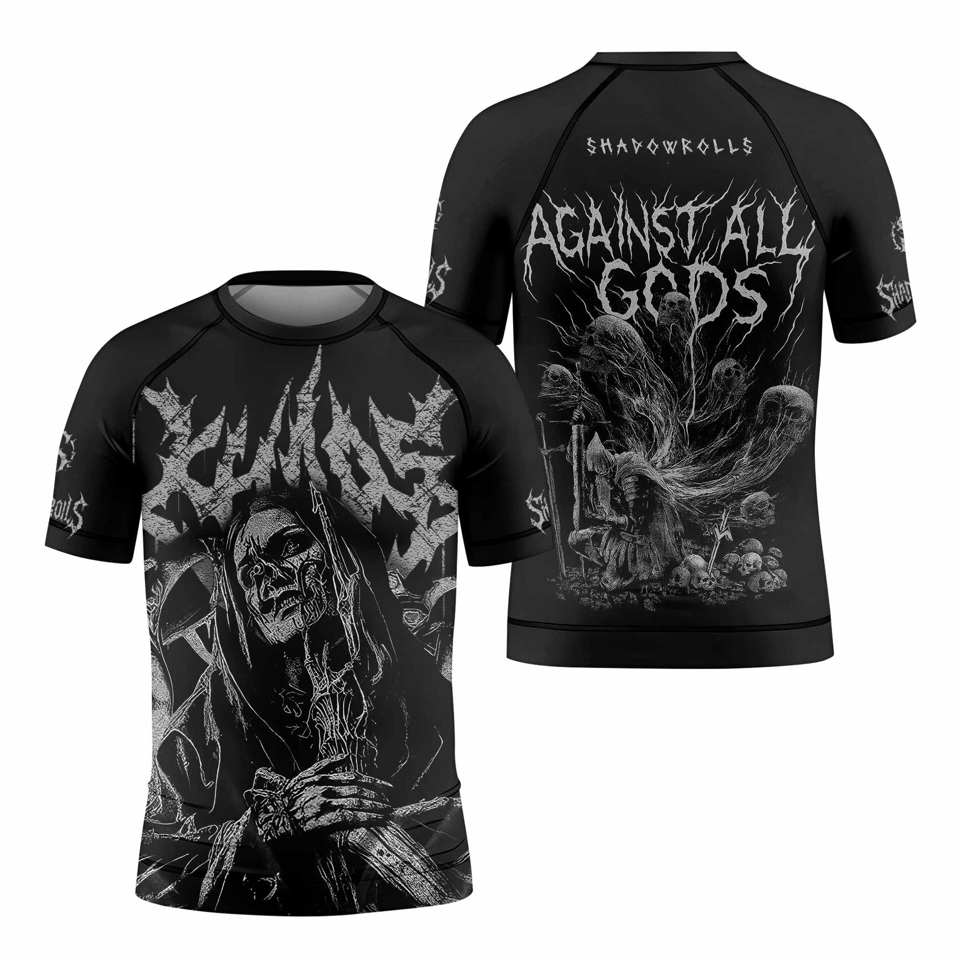 Against All Gods Kids Rash Guard