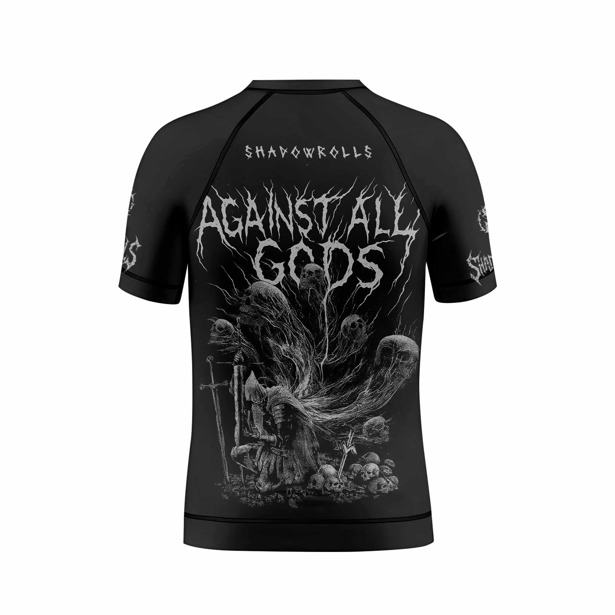 Against All Gods Kids Rash Guard