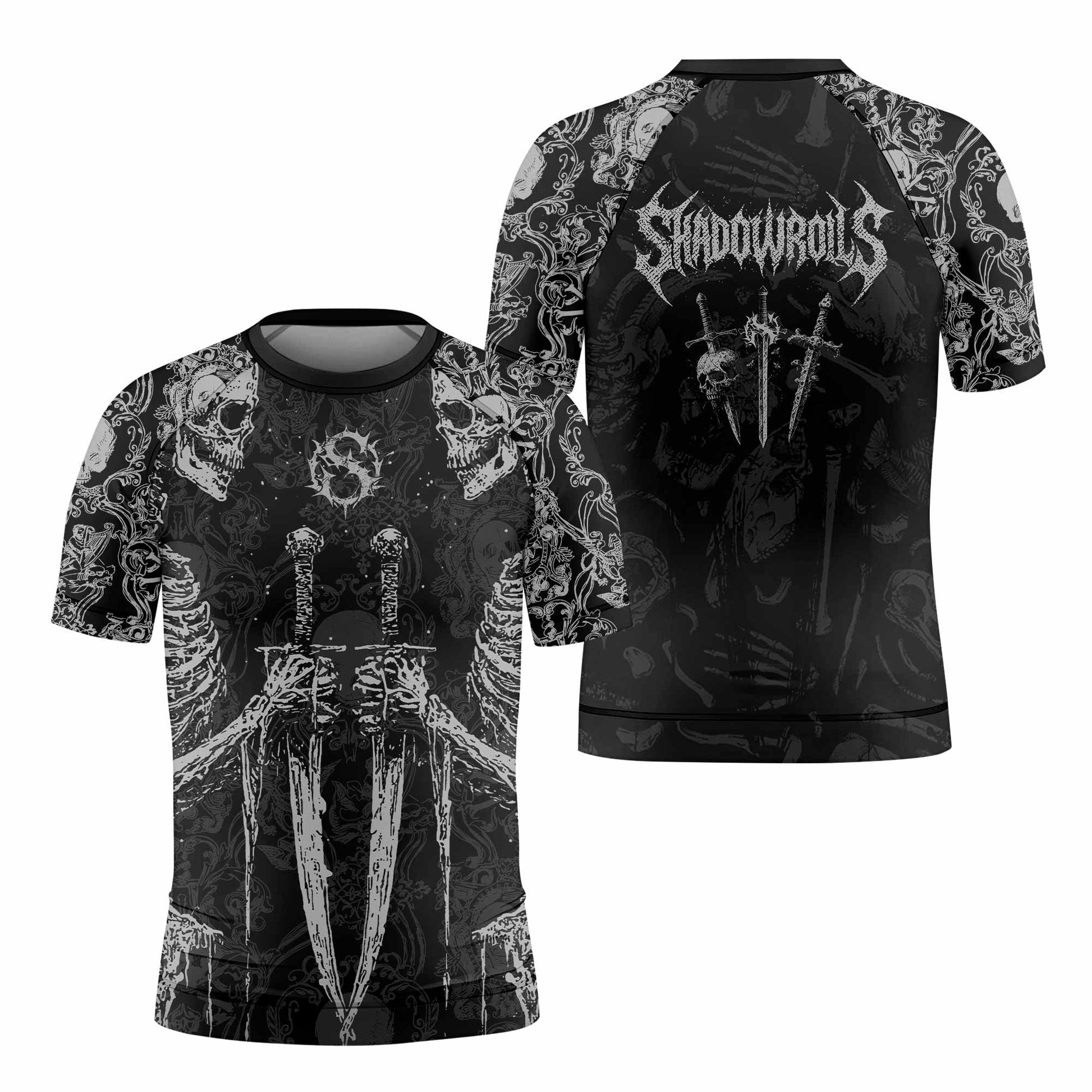 Bone Reaper Kids Rash Guard