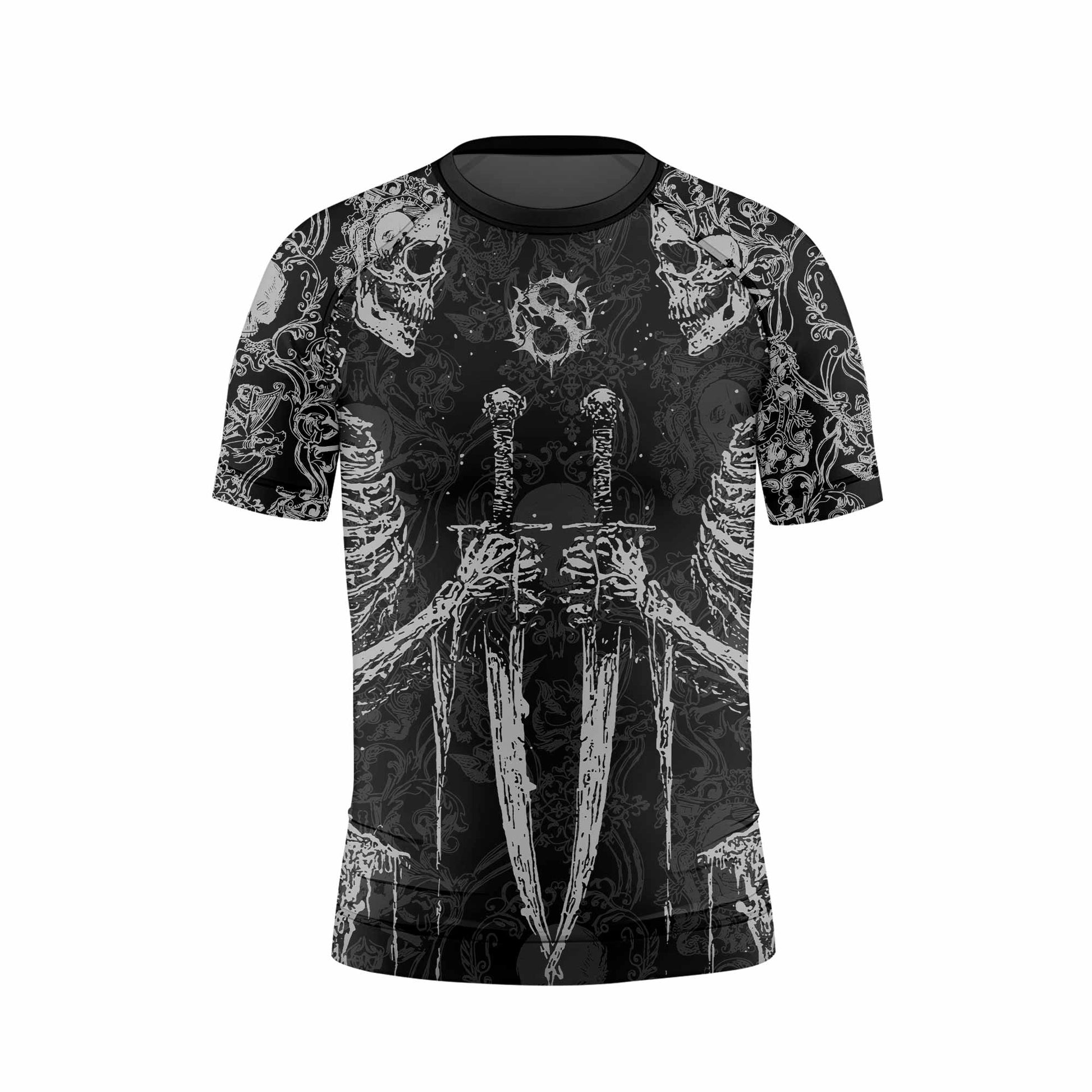 Bone Reaper Kids Rash Guard