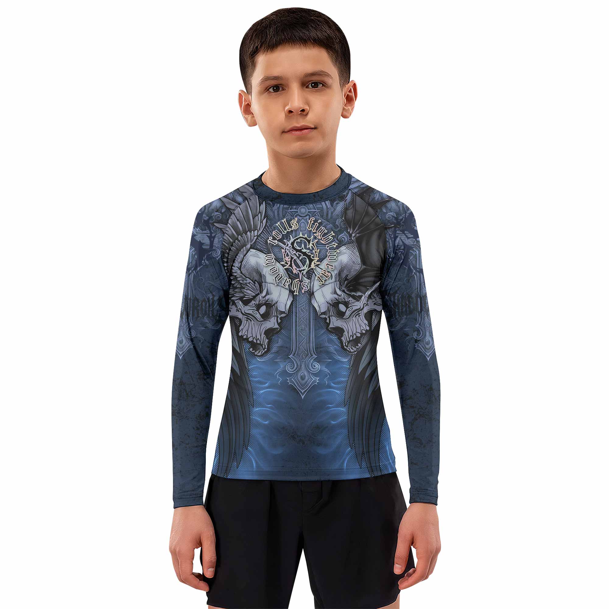 Duality of Souls Kids Rash Guard