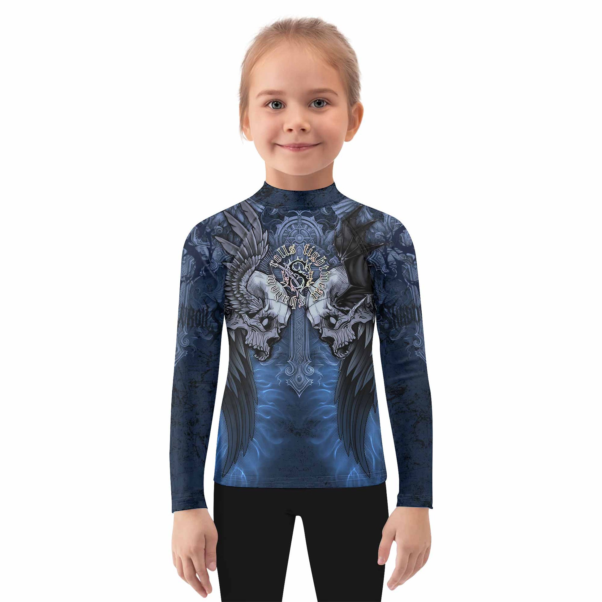 Duality of Souls Kids Rash Guard
