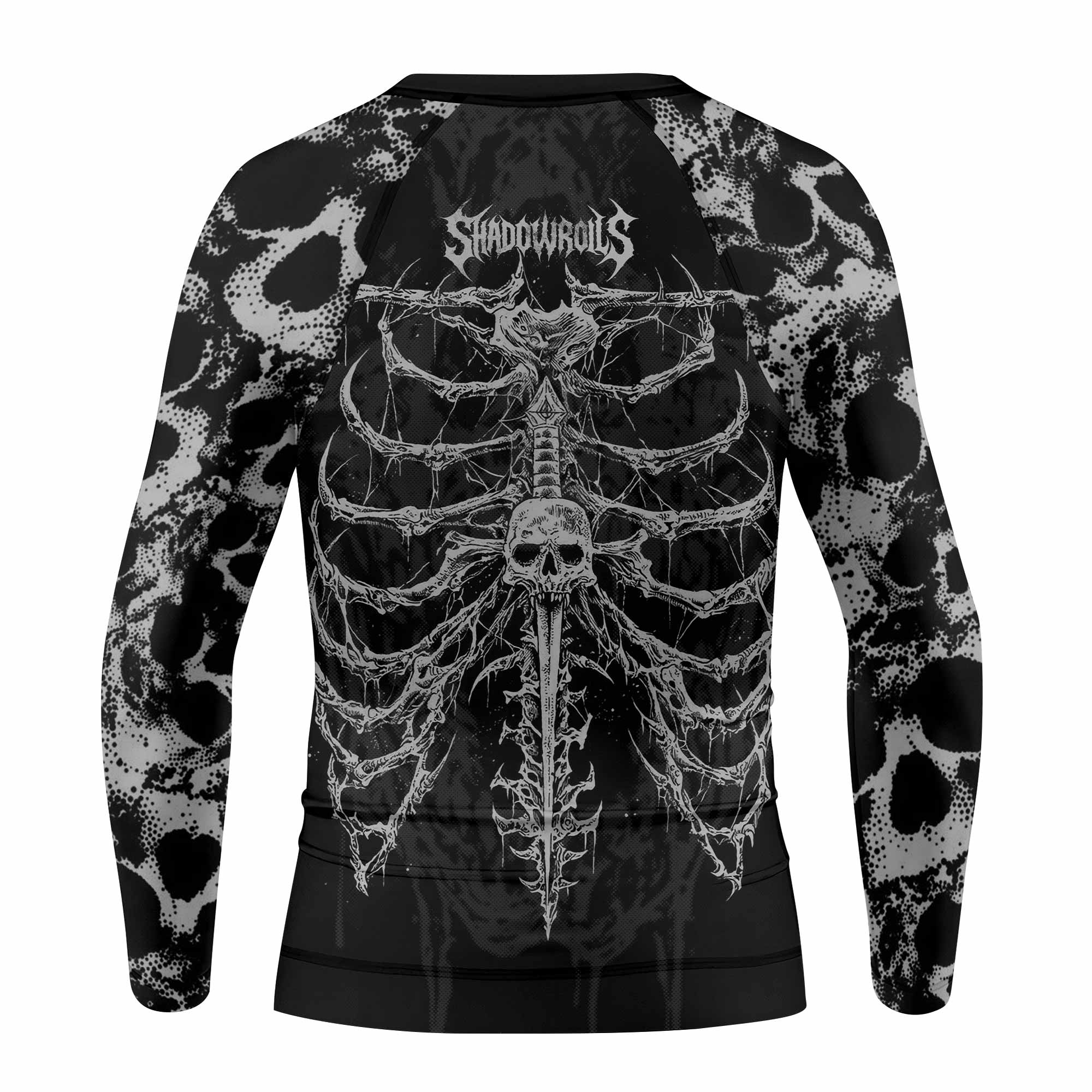 Pierced by Shadows Kids Rash Guard