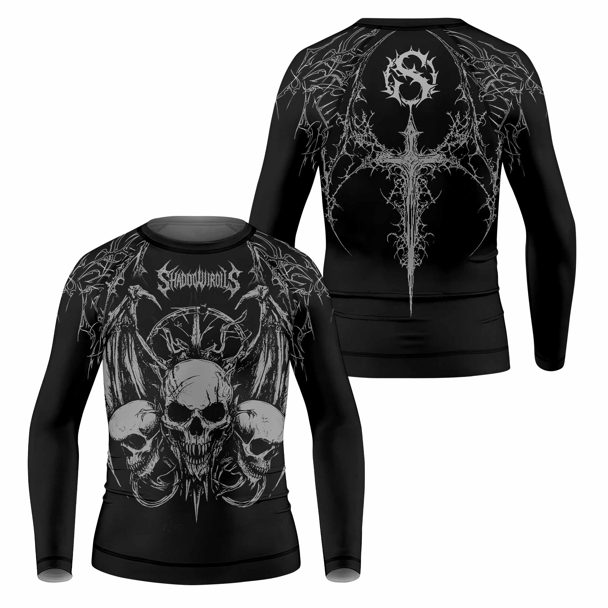 Throne of Thorns Kids Rash Guard