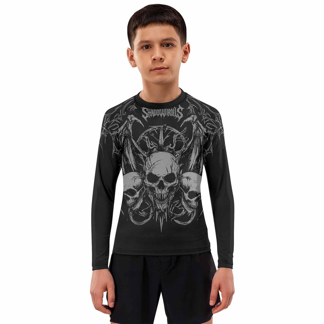 Throne of Thorns Kids Rash Guard