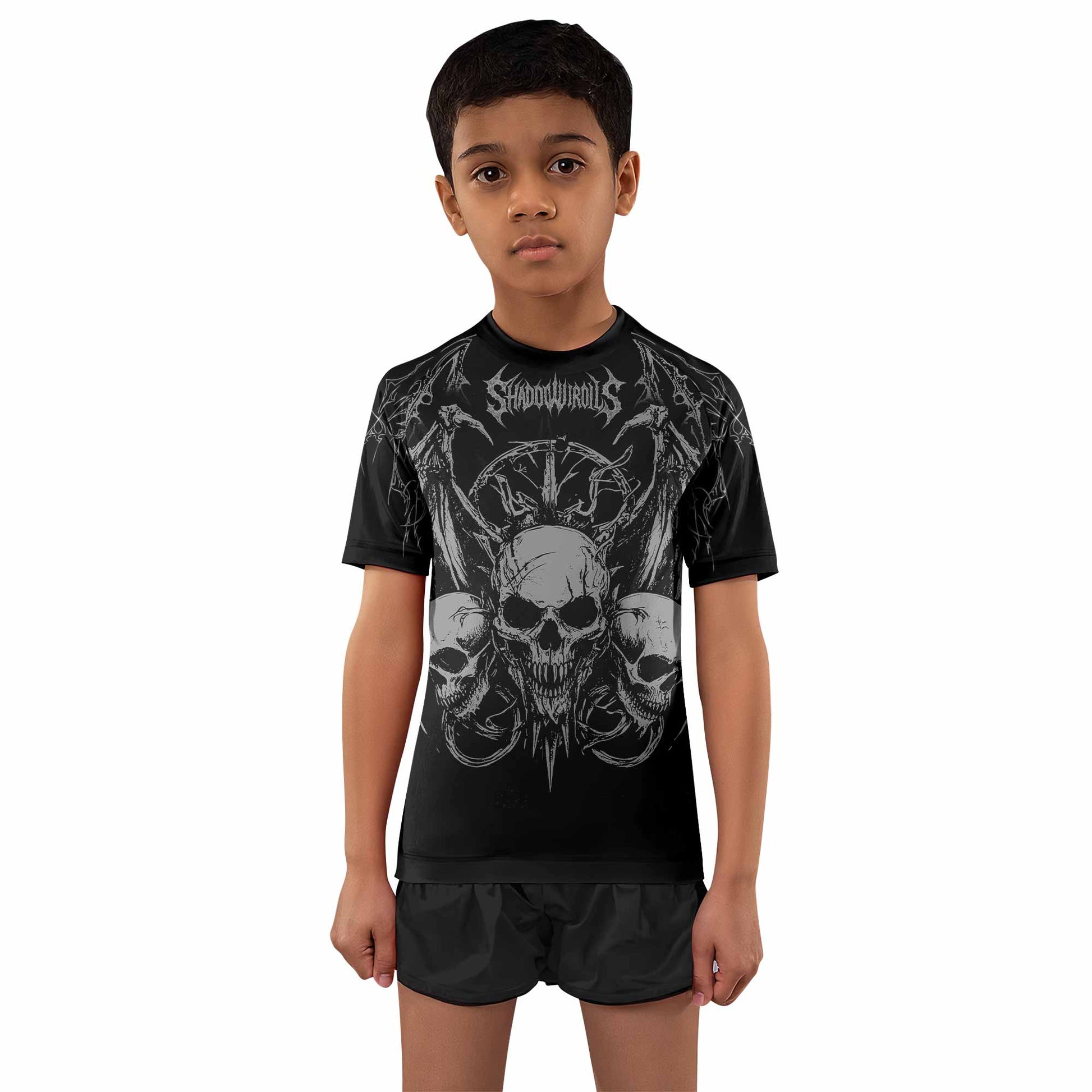 Throne of Thorns Kids Rash Guard