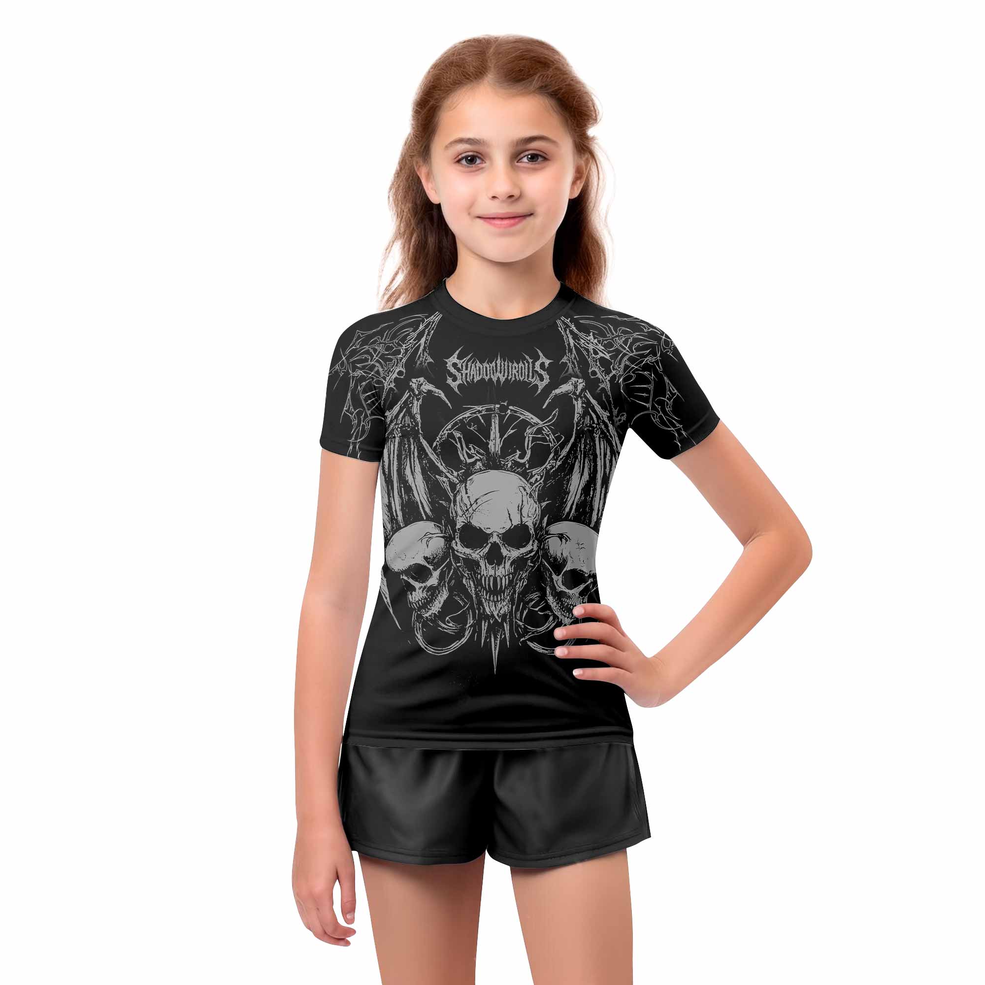 Throne of Thorns Kids Rash Guard