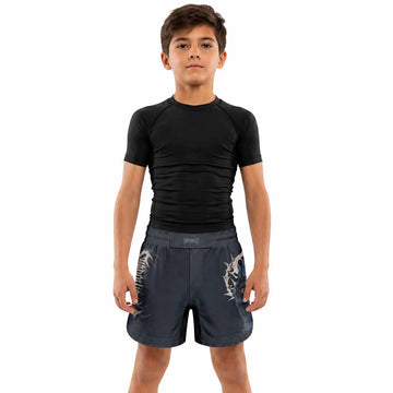 The All-Seeing Hand Kids Grappling Shorts - lifestyle