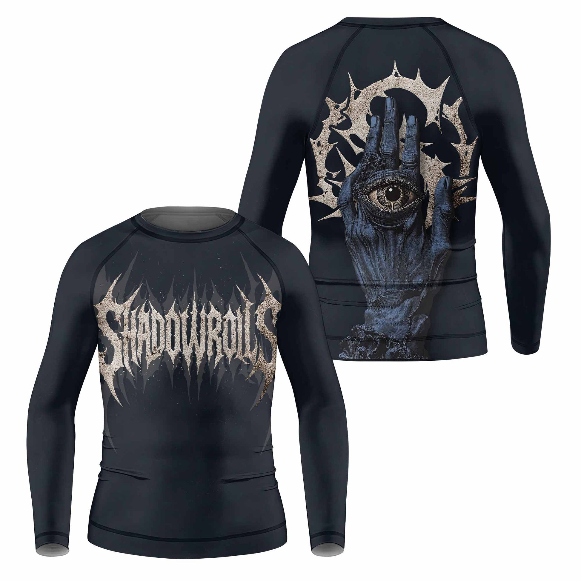 The All-Seeing Hand Kids Rash Guard
