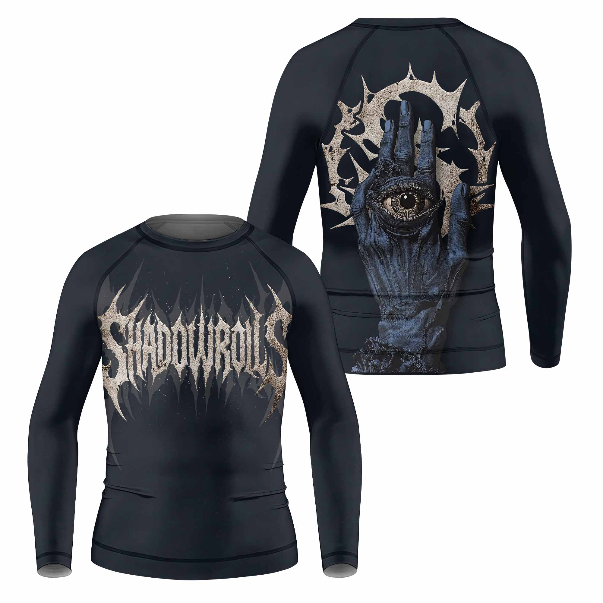 The All-Seeing Hand Kids Rash Guard