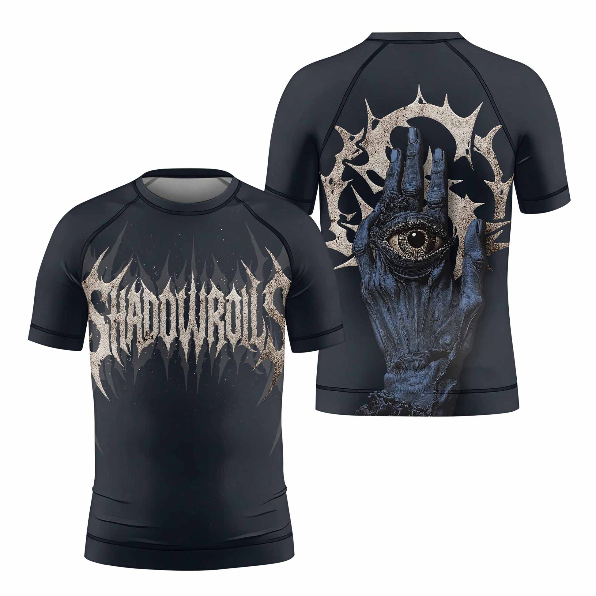 The All-Seeing Hand Kids Rash Guard