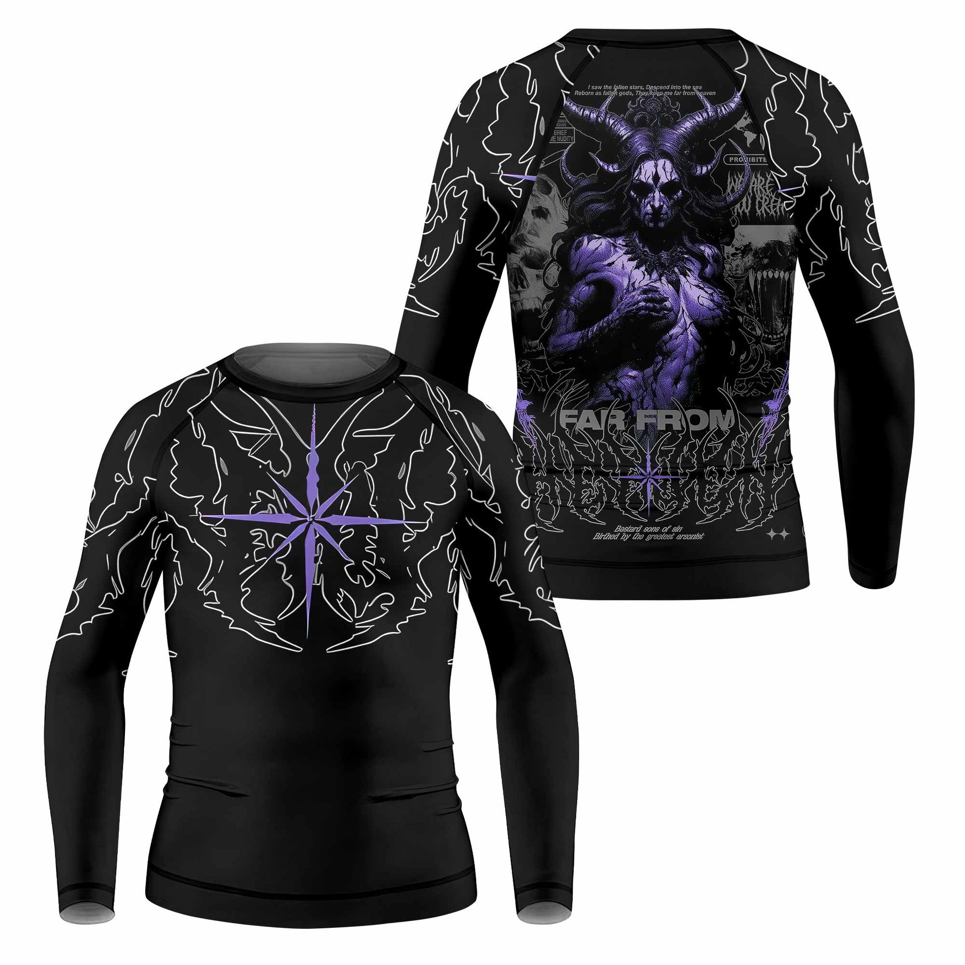 Far From Grace Kids Rash Guard