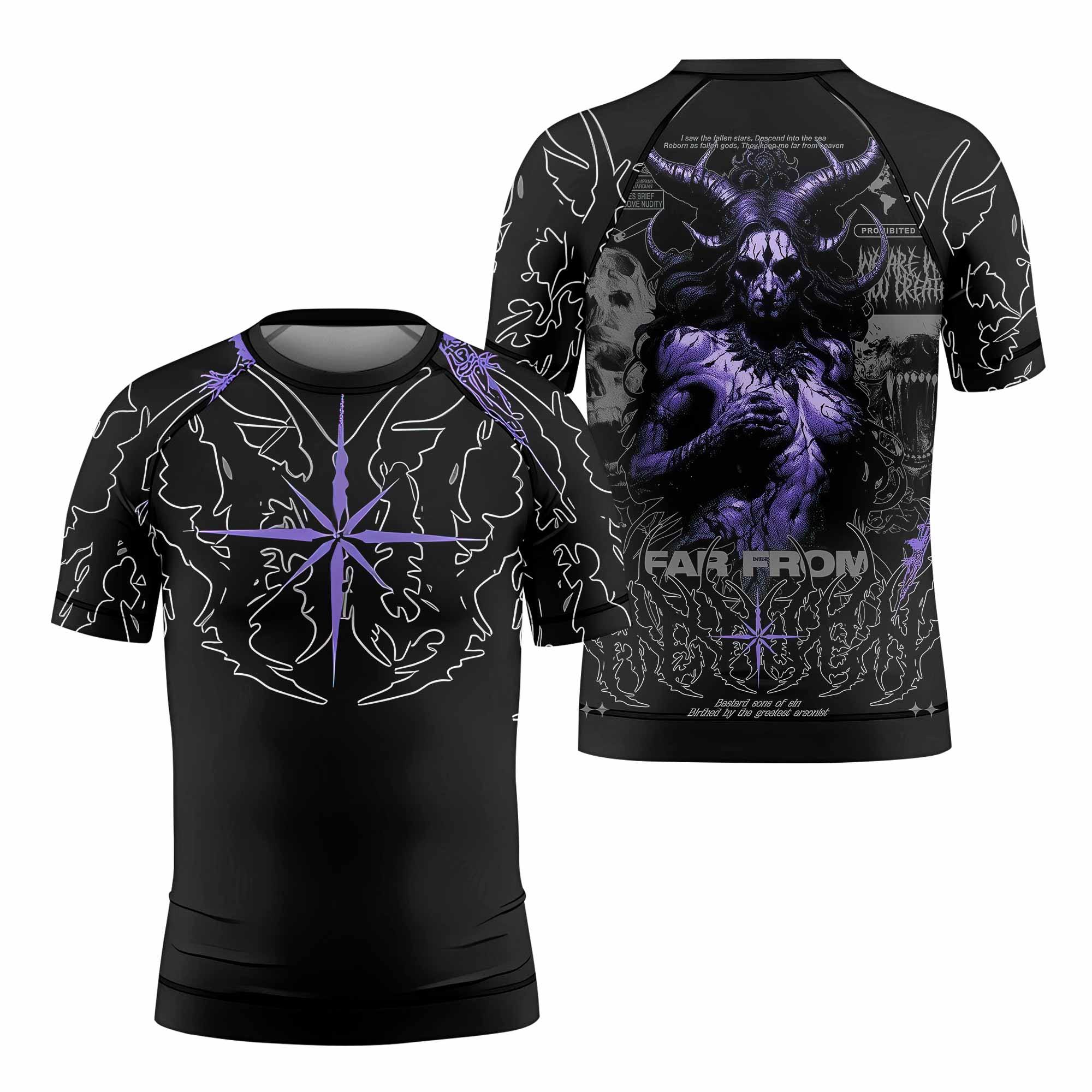 Far From Grace Kids Rash Guard