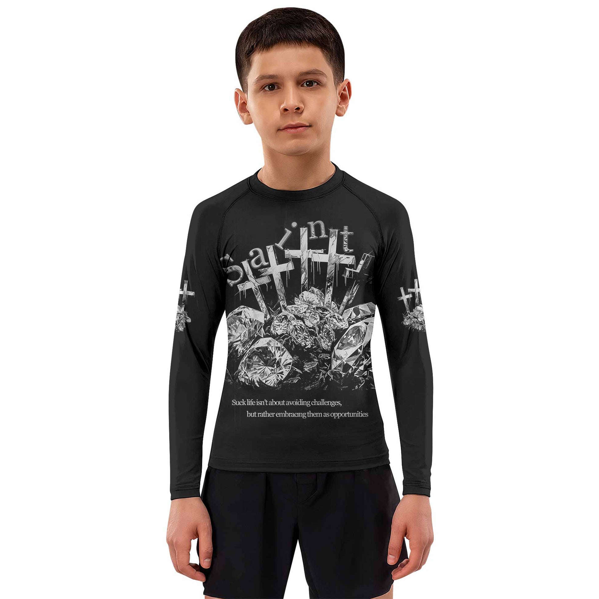 Saint Tears Kids Rash Guard