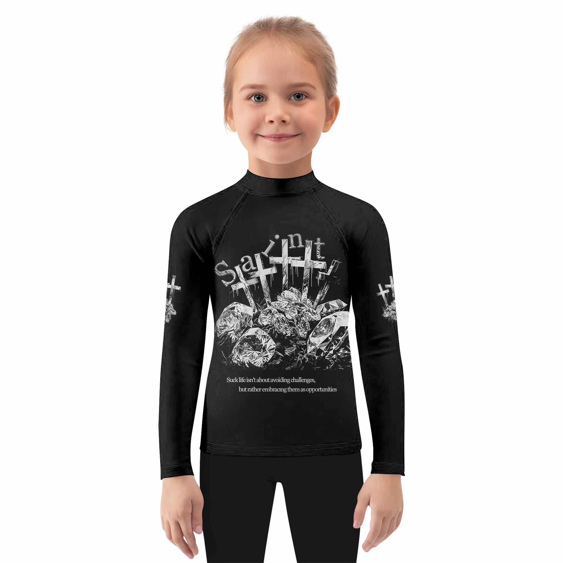 Saint Tears Kids Rash Guard