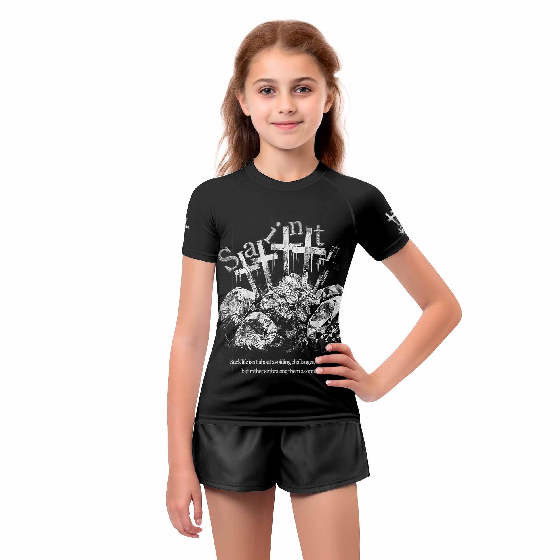 Saint Tears Kids Rash Guard