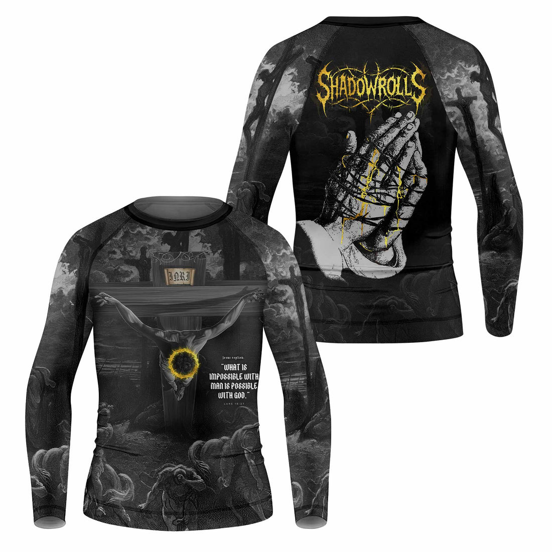 Crucified Grace Kids Rash Guard