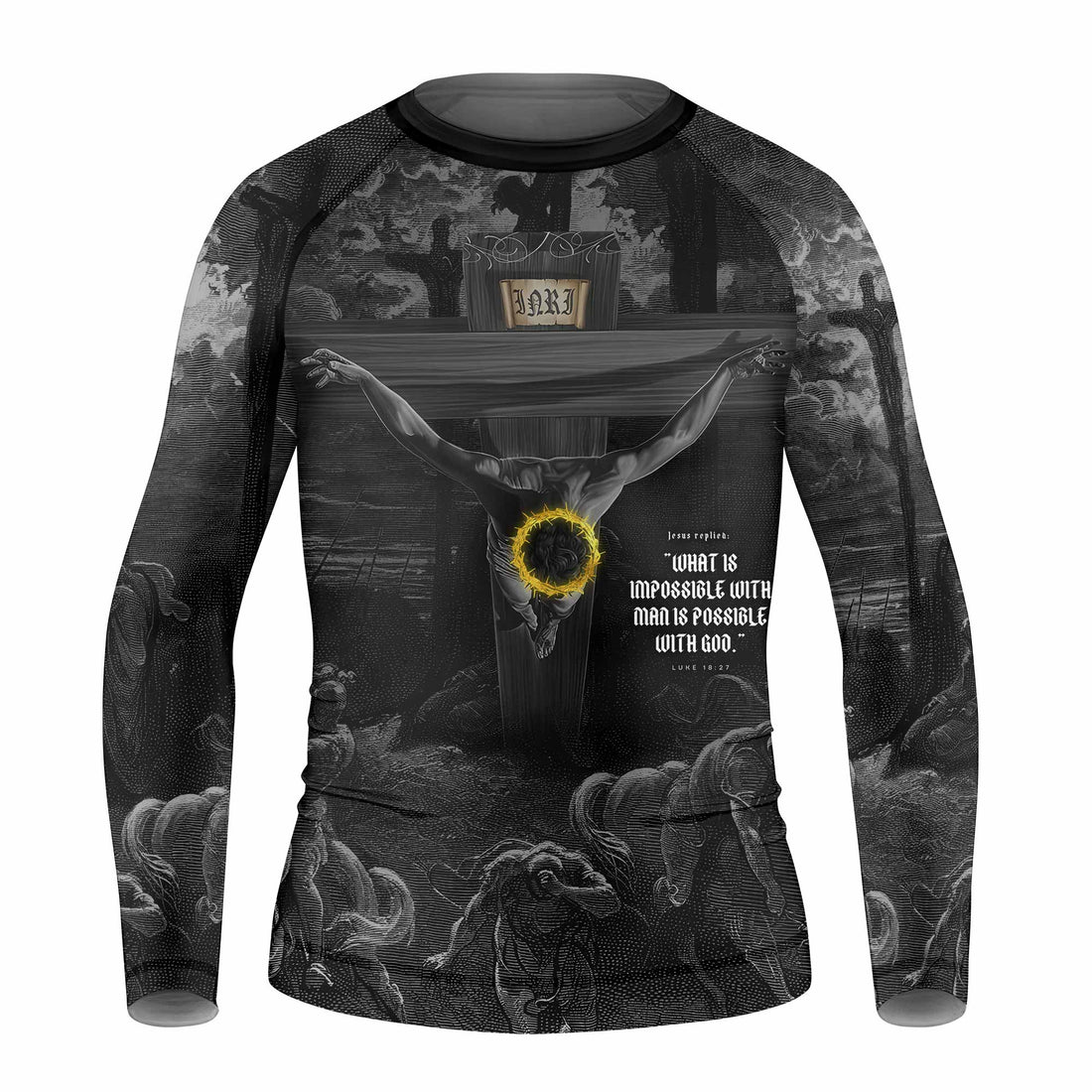 Crucified Grace Kids Rash Guard