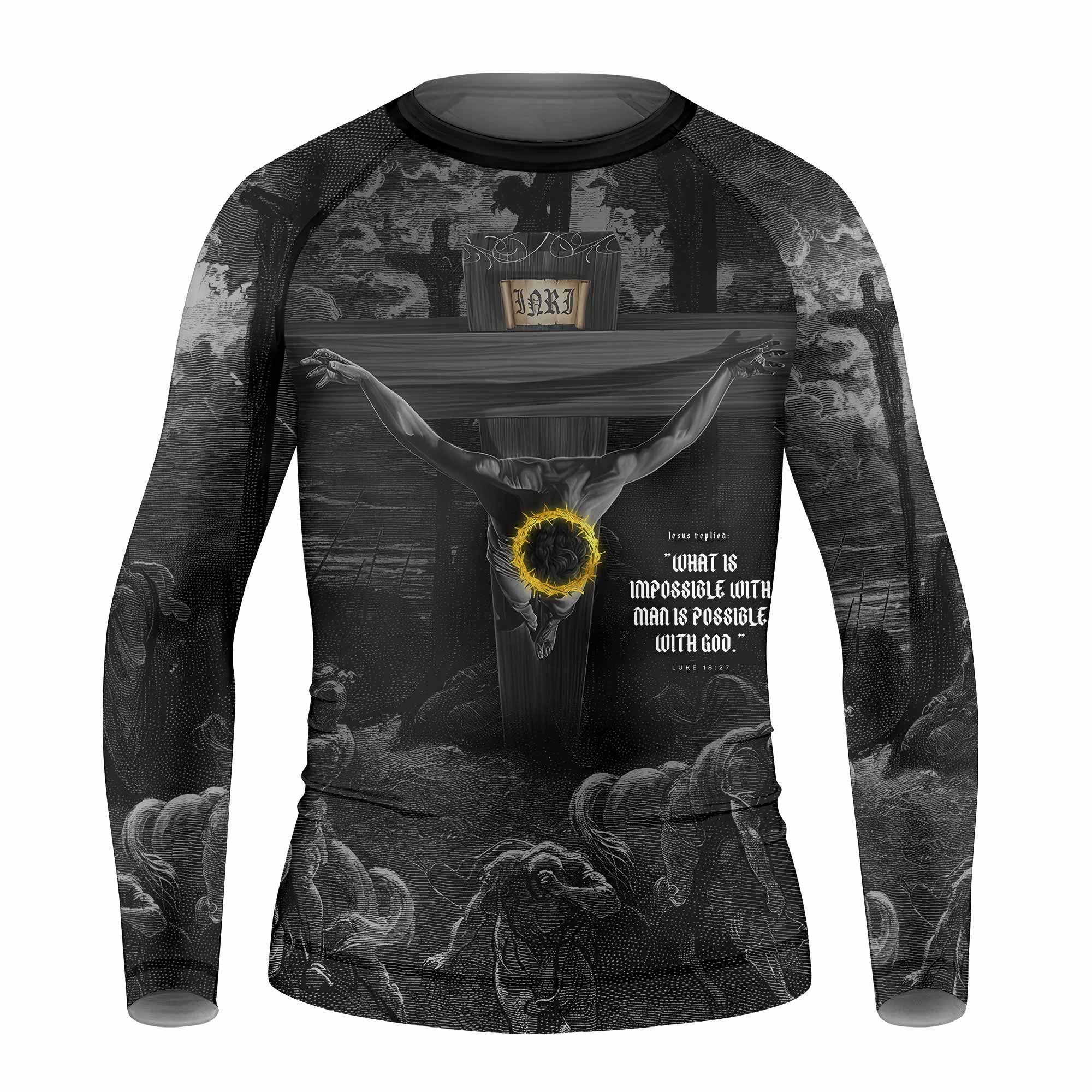 Crucified Grace Kids Rash Guard