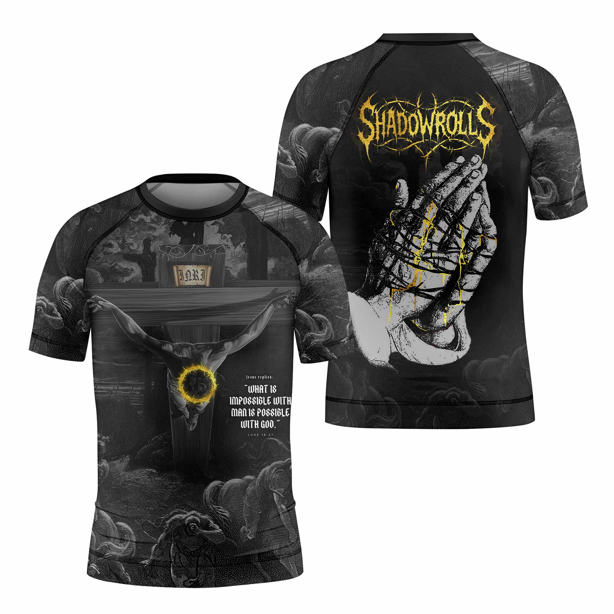 Crucified Grace Kids Rash Guard