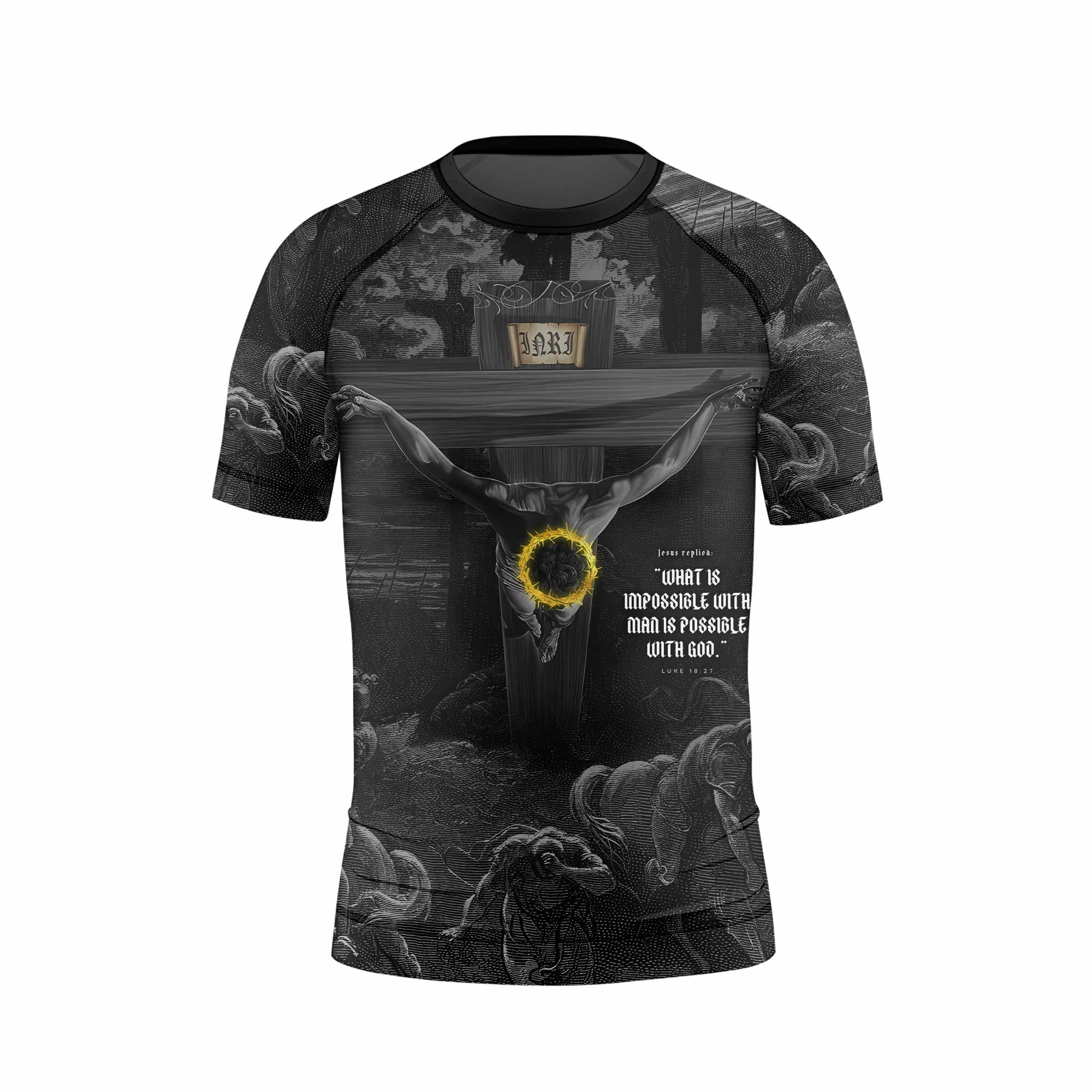 Crucified Grace Kids Rash Guard