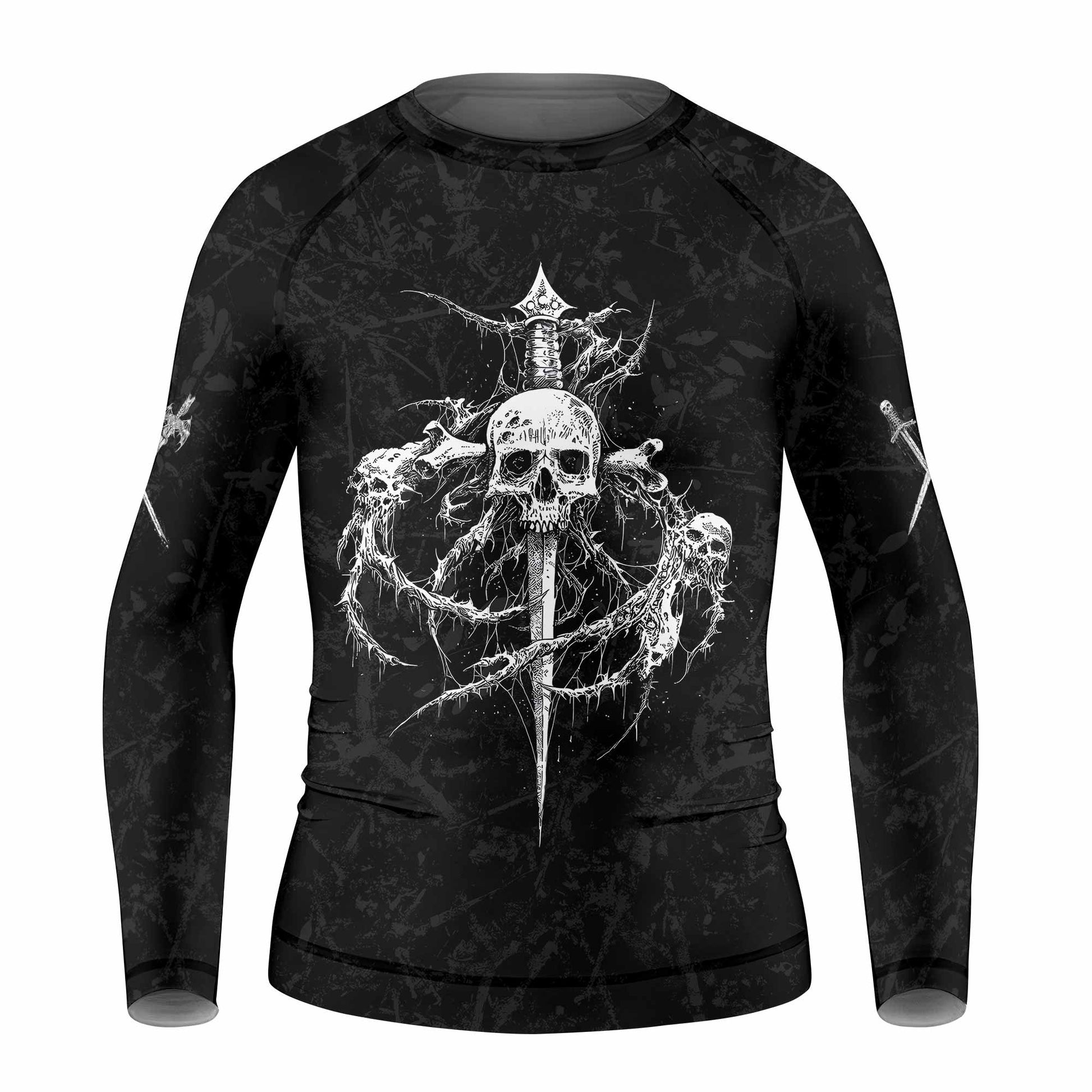 Throne Pierced Kids Rash Guard