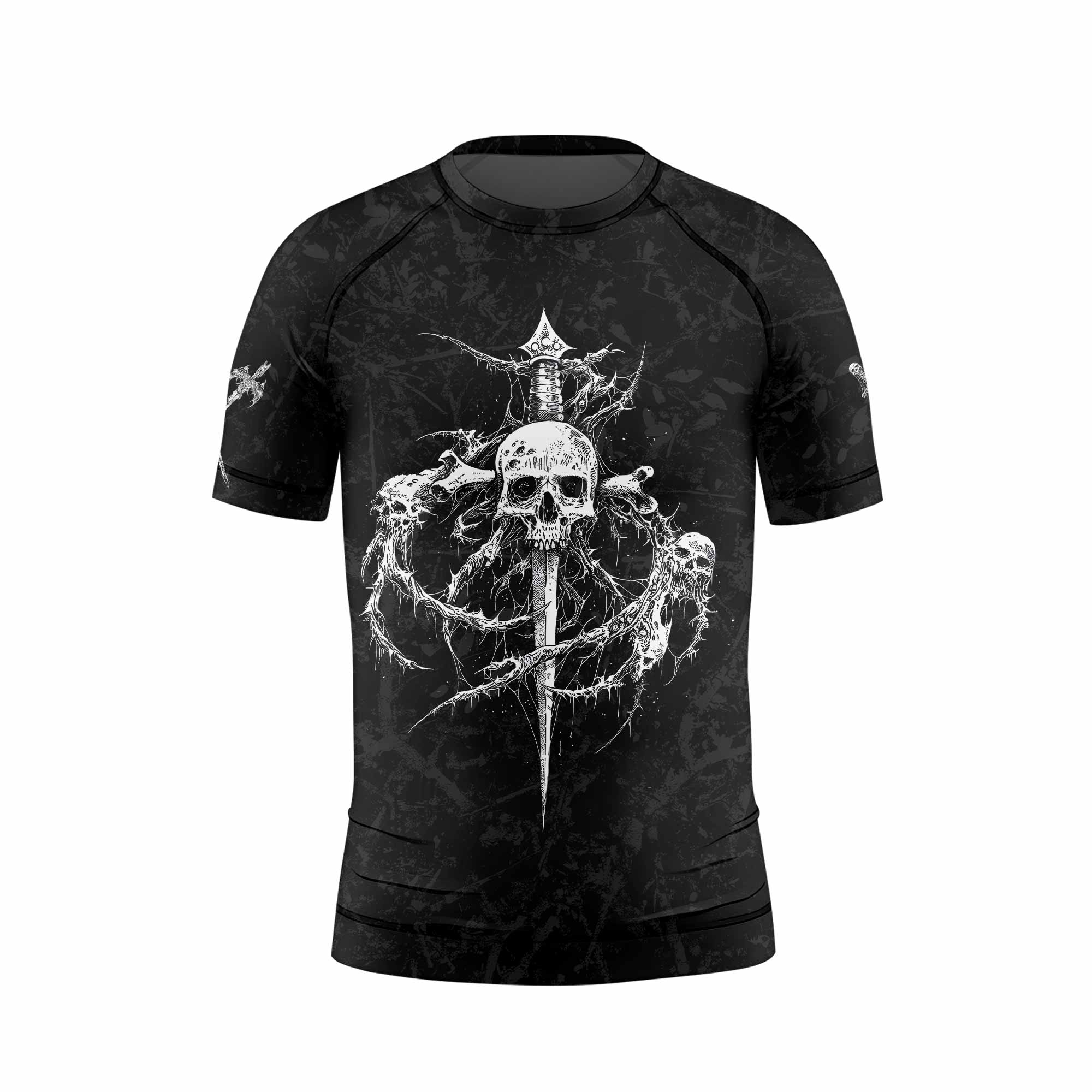 Throne Pierced Kids Rash Guard