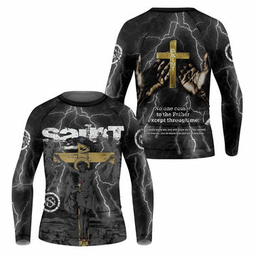 Crucified Saint Kids Rash Guard