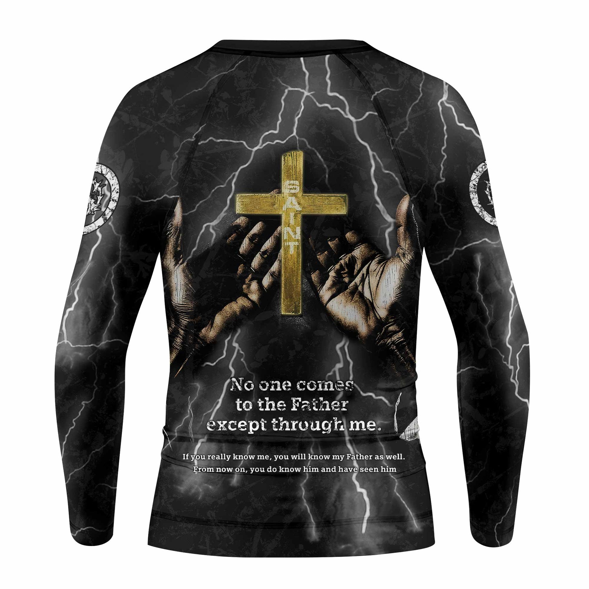 Crucified Saint Kids Rash Guard