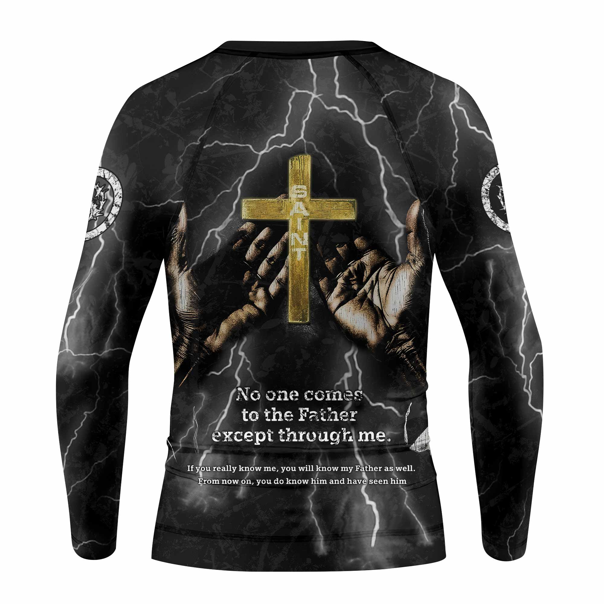 Crucified Saint Kids Rash Guard