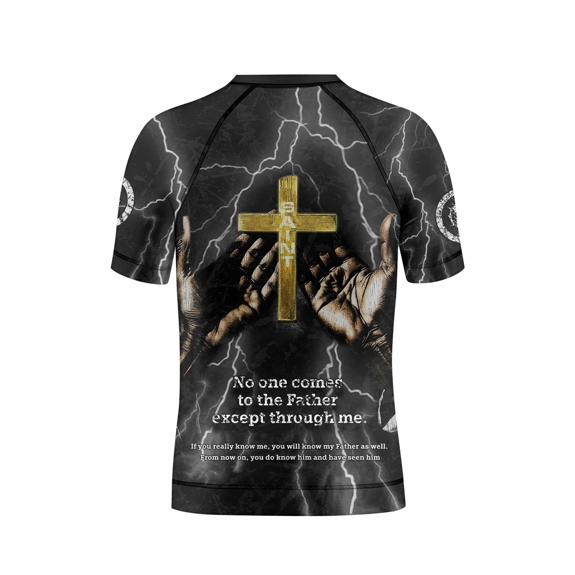 Crucified Saint Kids Rash Guard