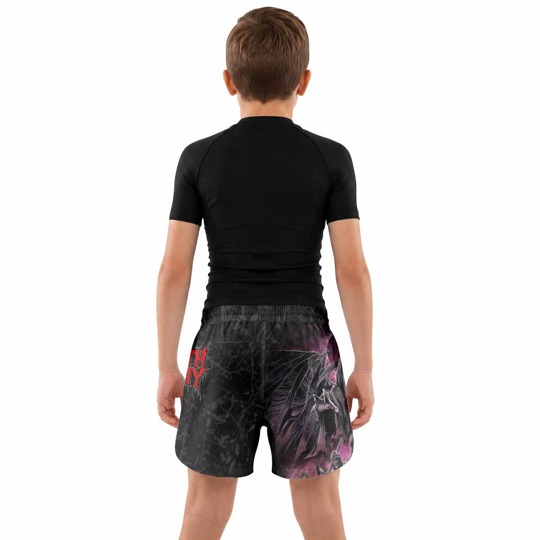 Death Army Kids Grappling Shorts - lifestyle