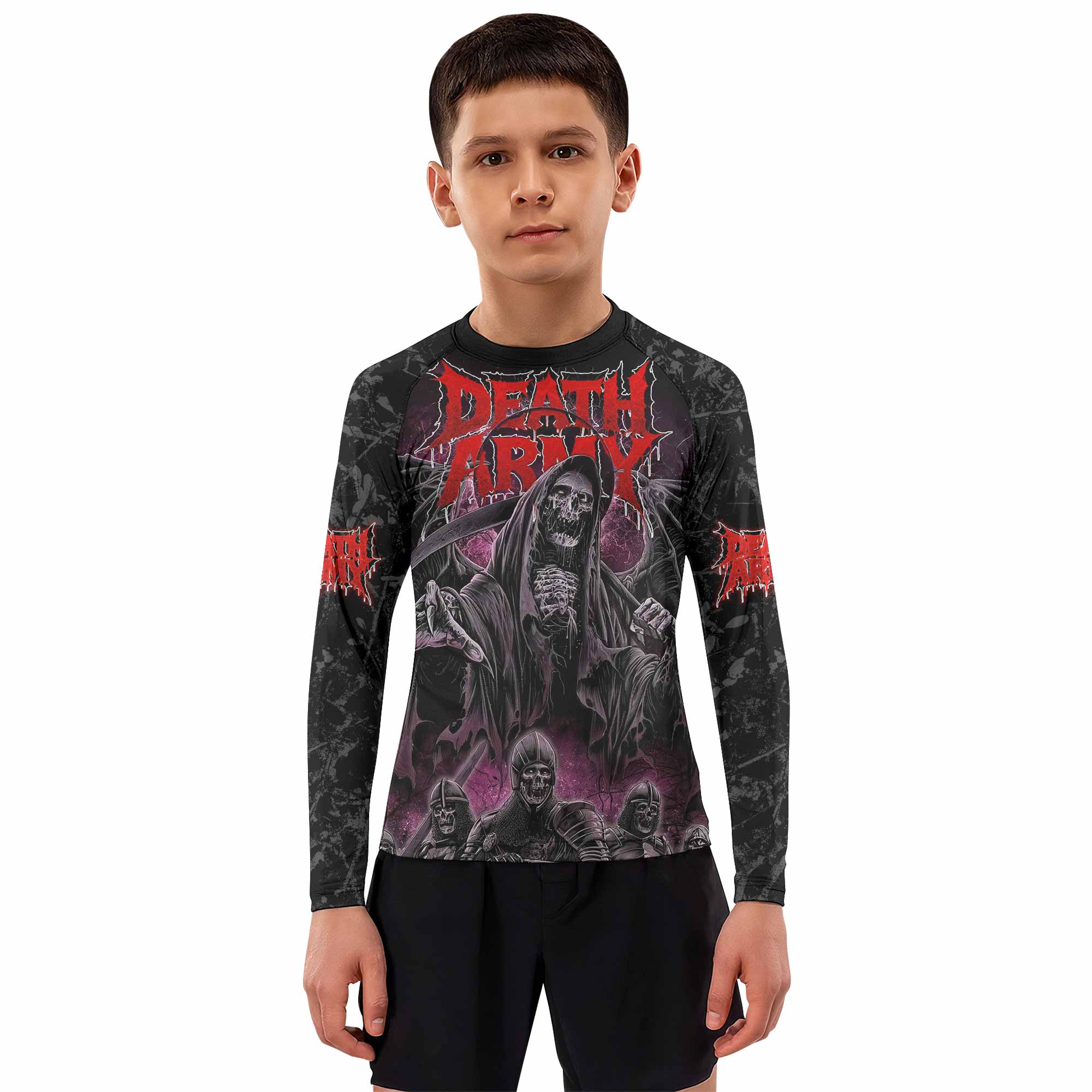Death Army Kids Rash Guard