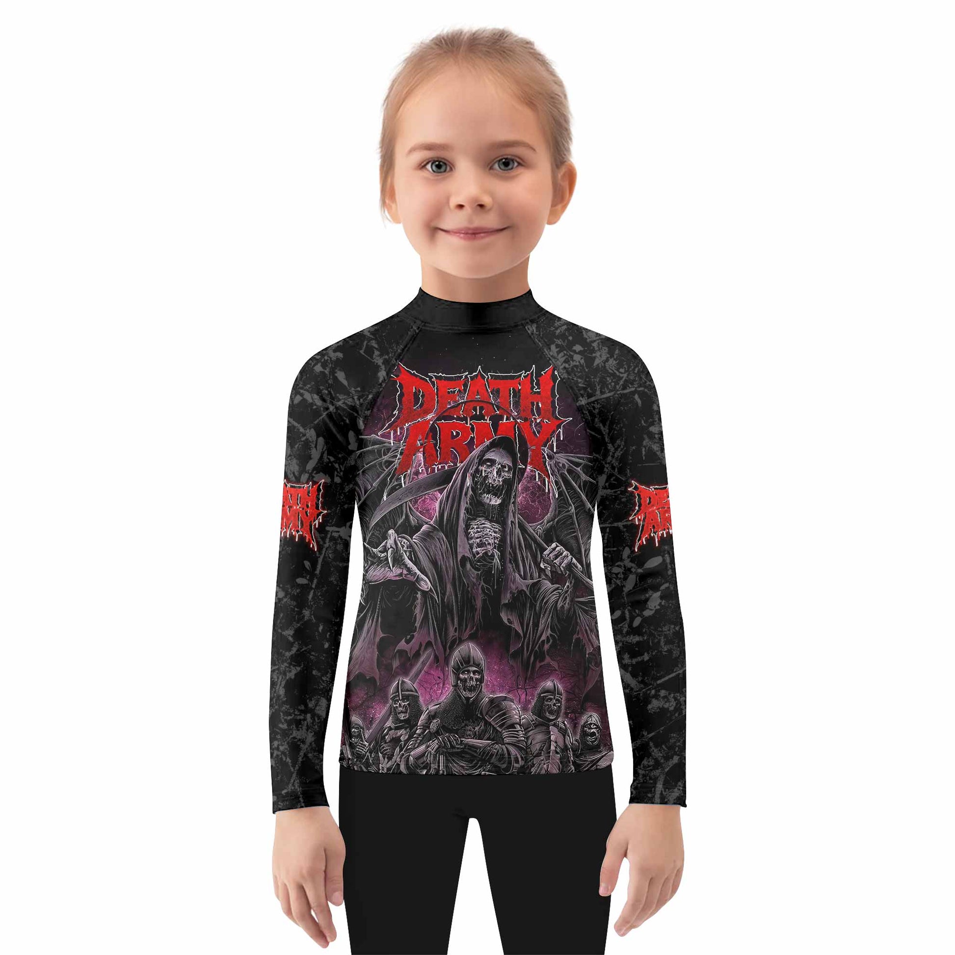 Death Army Kids Rash Guard