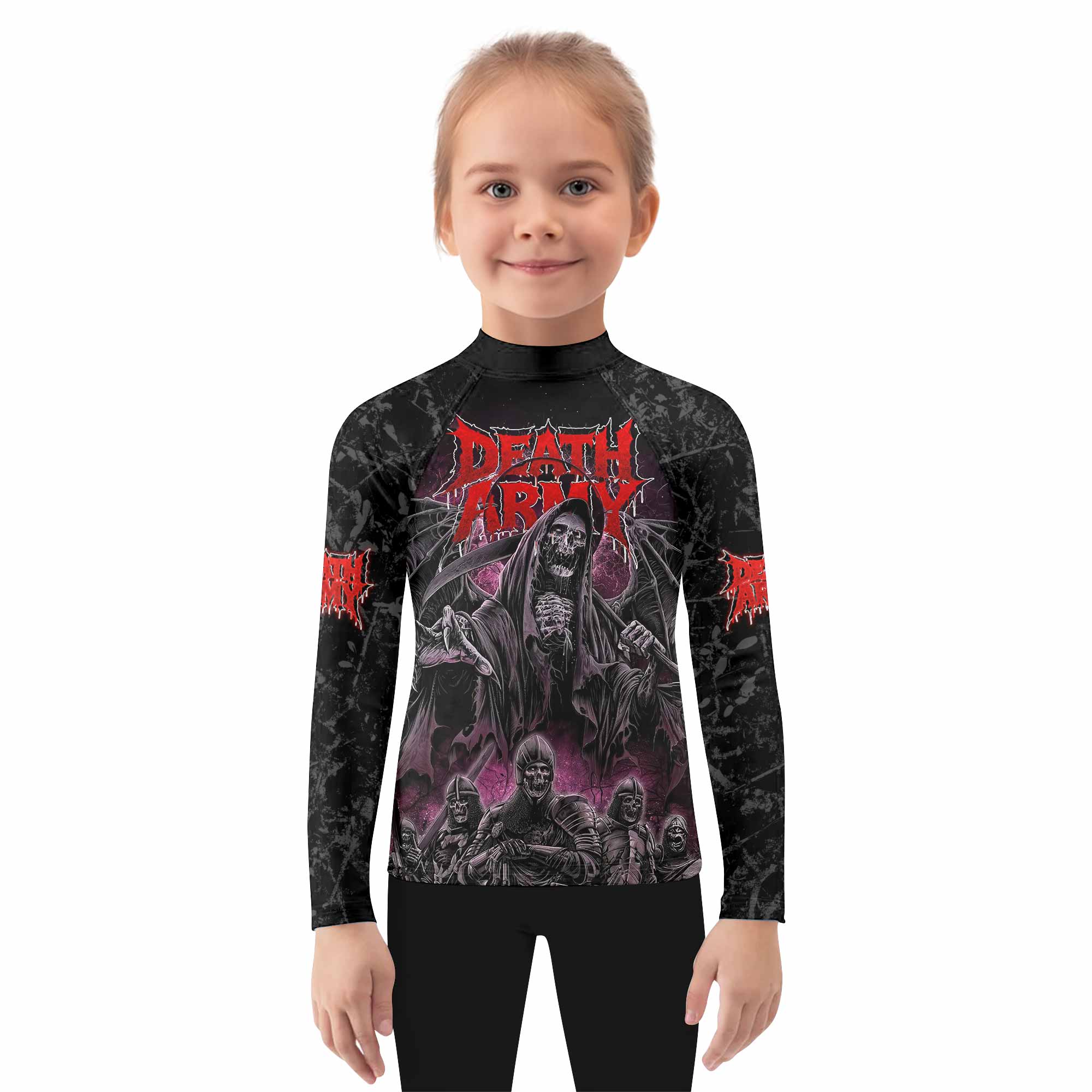 Death Army Kids Rash Guard