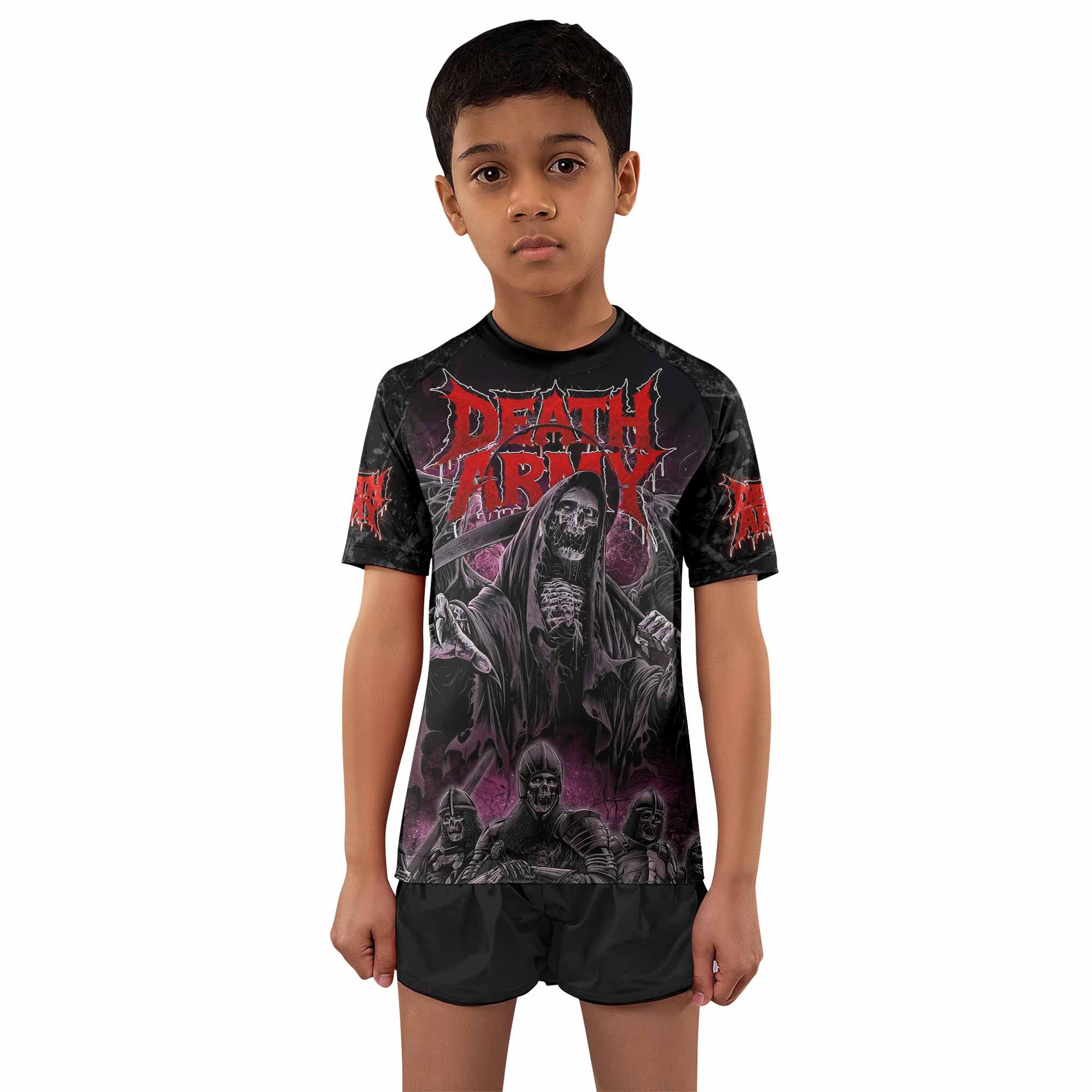 Death Army Kids Rash Guard