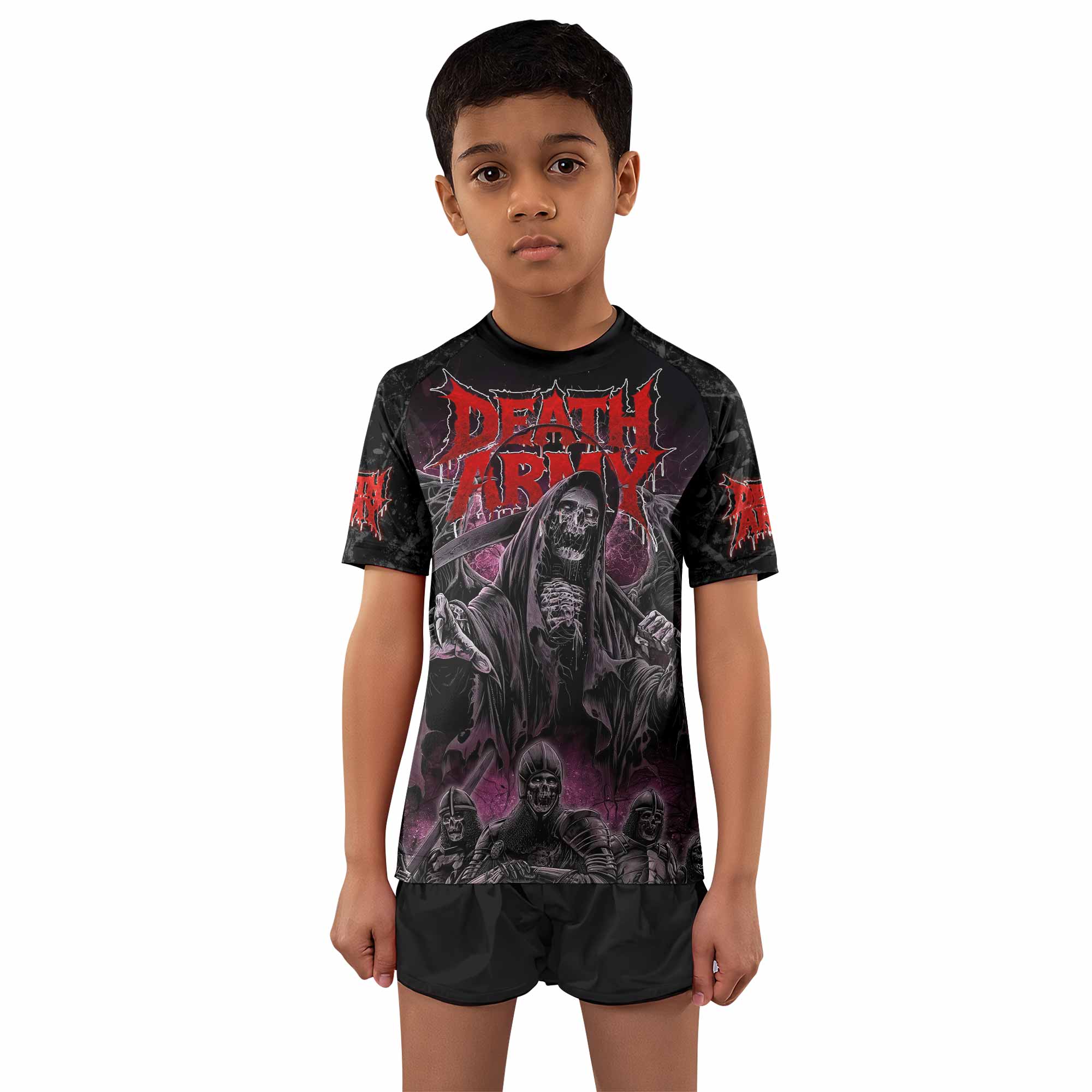 Death Army Kids Rash Guard