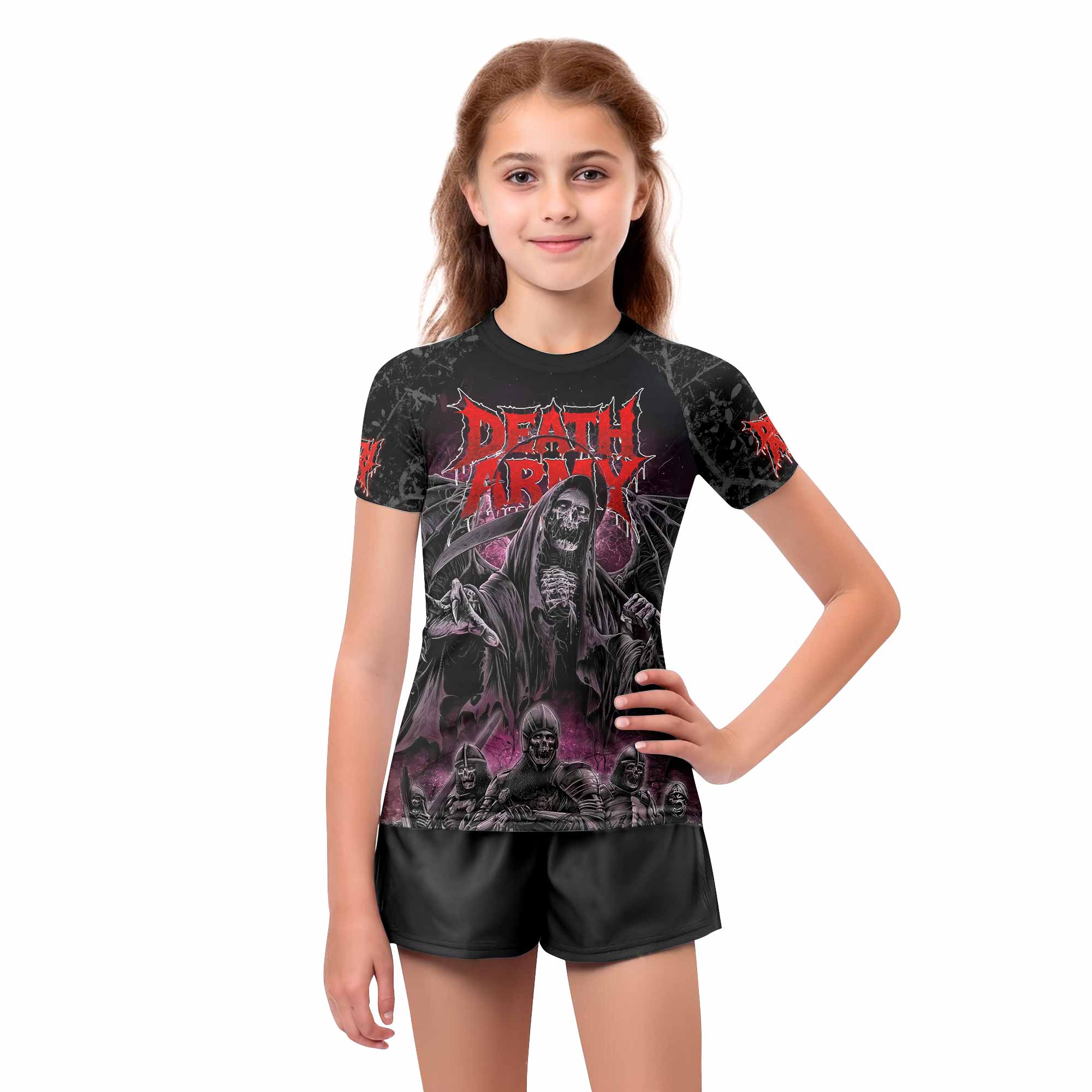 Death Army Kids Rash Guard